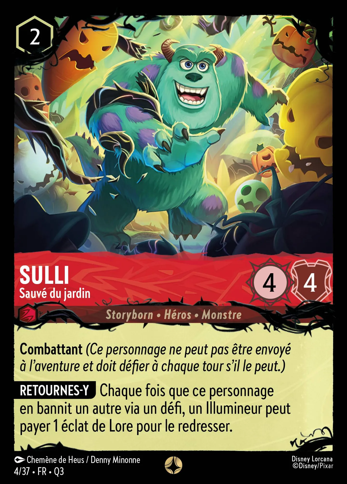 Sulli - Sauvé du jardin — Illumineer's Quest: The Great Hunny Rescue — Lorcana