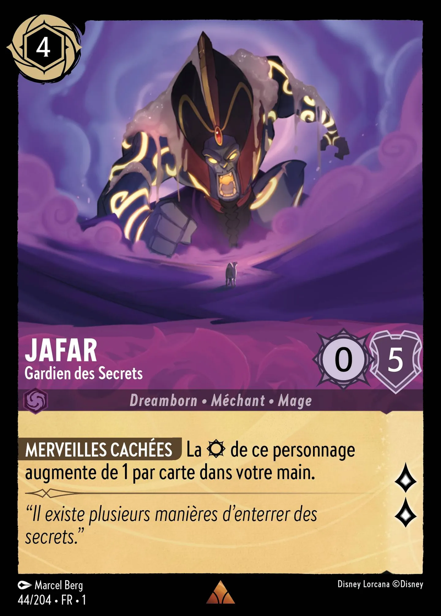 Jafar - Gardien des Secrets — The First Chapter — Lorcana