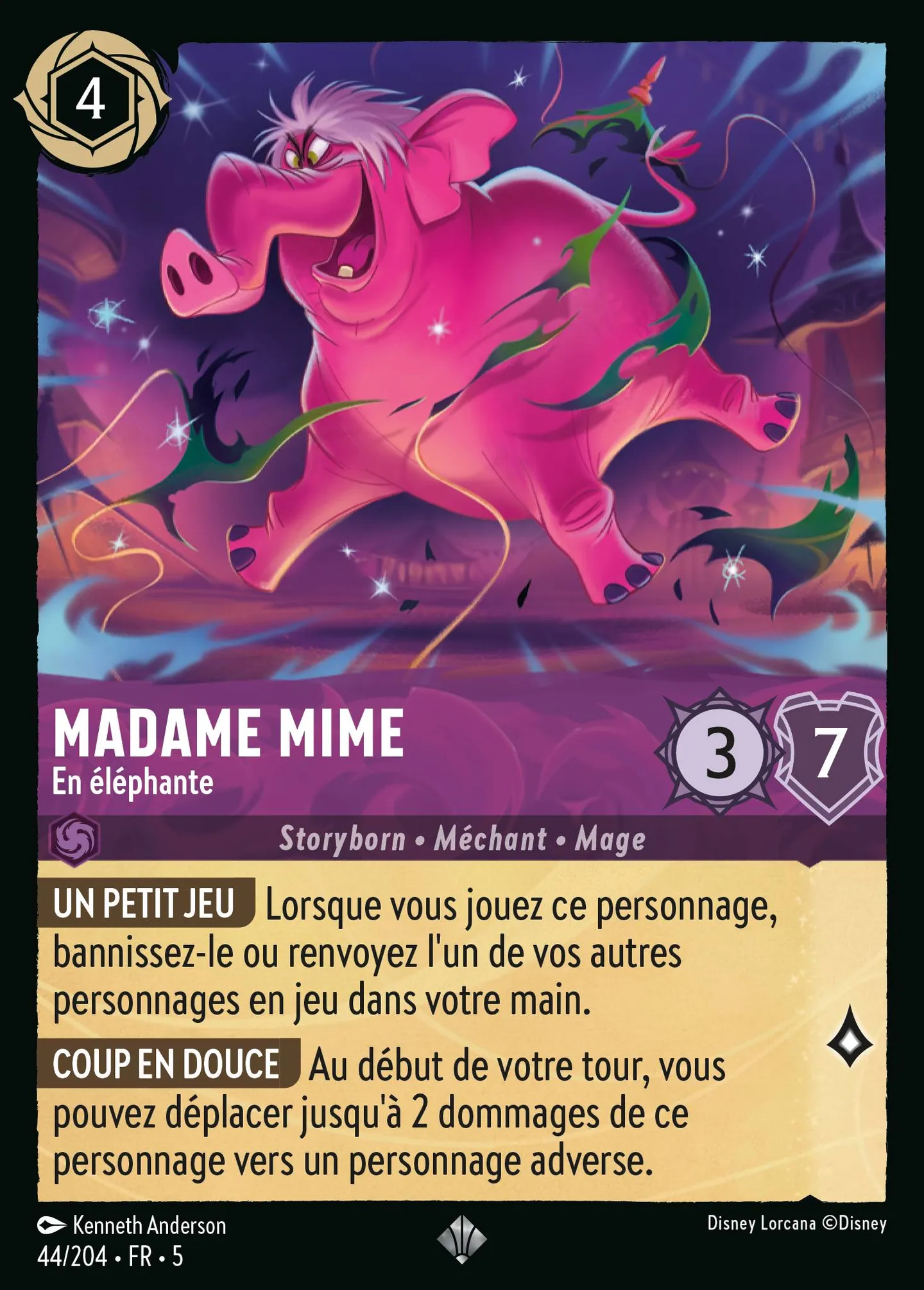 Madame Mime - En éléphante — Shimmering Skies — Lorcana