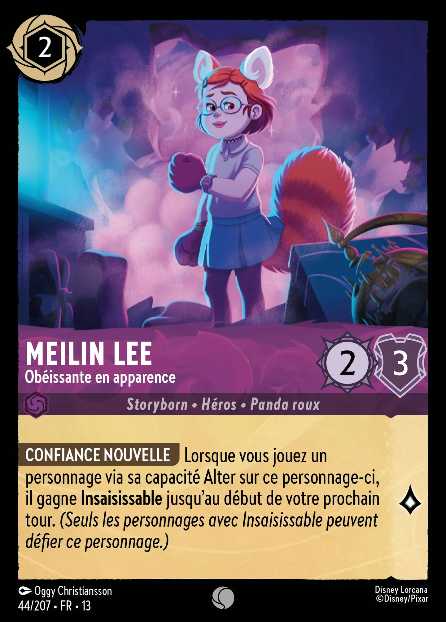 Meilin Lee - Obéissante en apparence — Attack of the Vine! — Lorcana