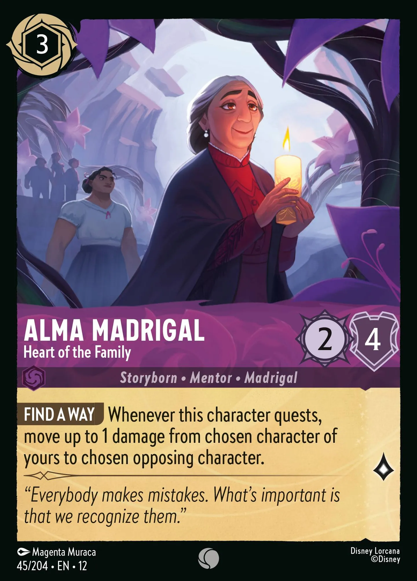 Alma Madrigal - Heart of the Family — Wilds Unknown — Lorcana
