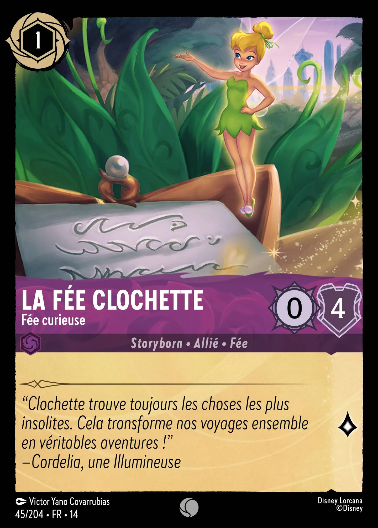 La Fée Clochette - Fée curieuse — Hyperia City — Lorcana