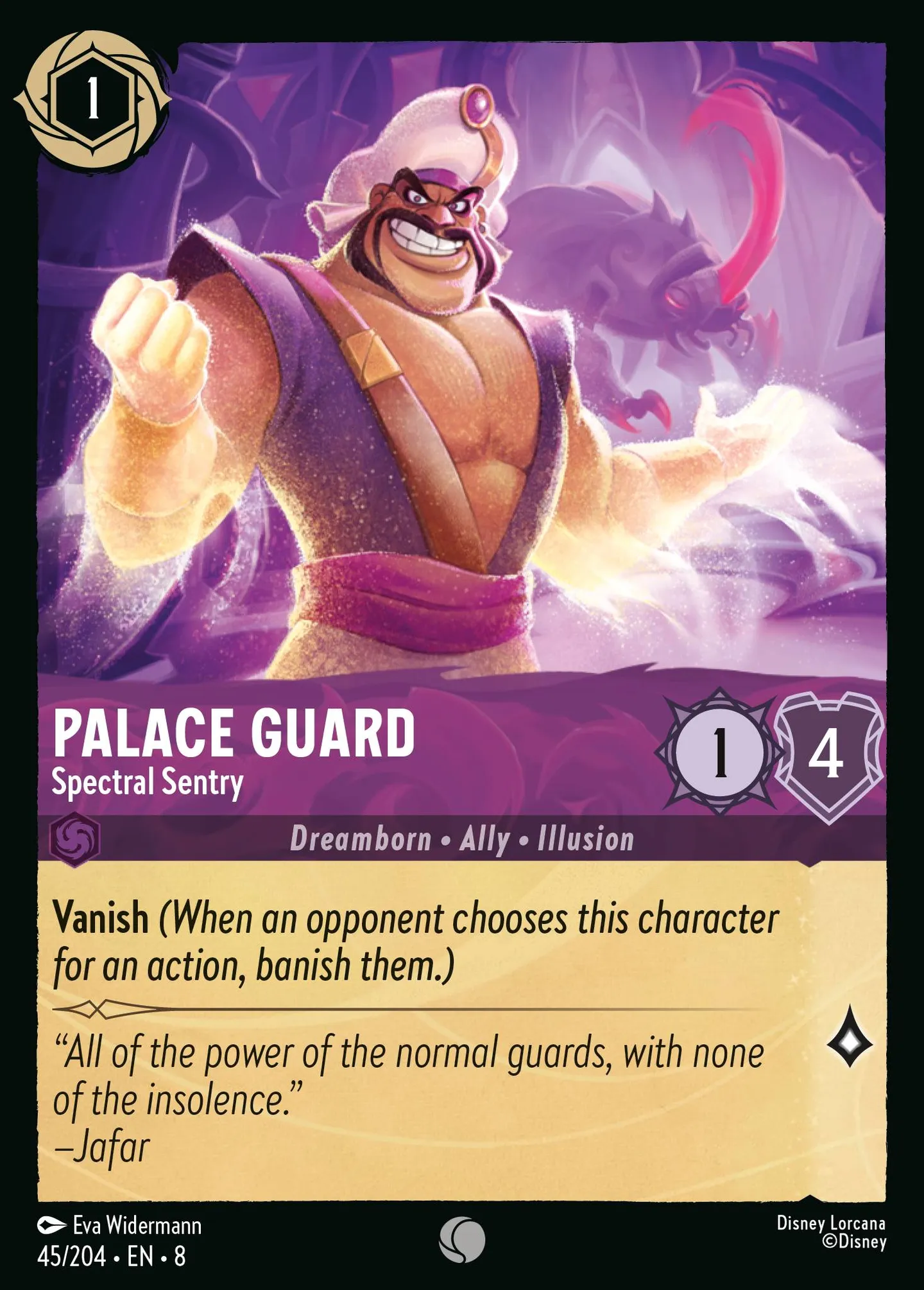 Palace Guard - Spectral Sentry — The Reign of Jafar — Lorcana