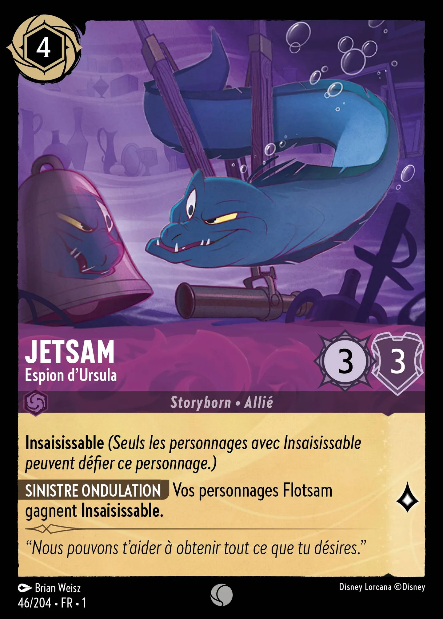 Jetsam - Espion d'Ursula — The First Chapter — Lorcana