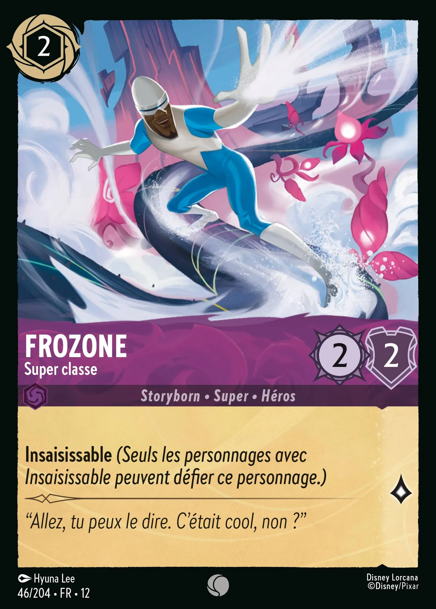Frozone - Super classe — Wilds Unknown — Lorcana