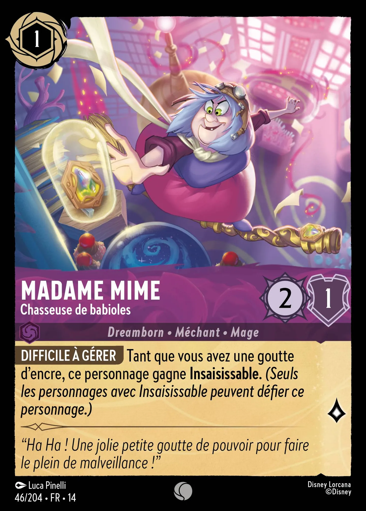 Madame Mime - Chasseuse de babioles — Hyperia City — Lorcana