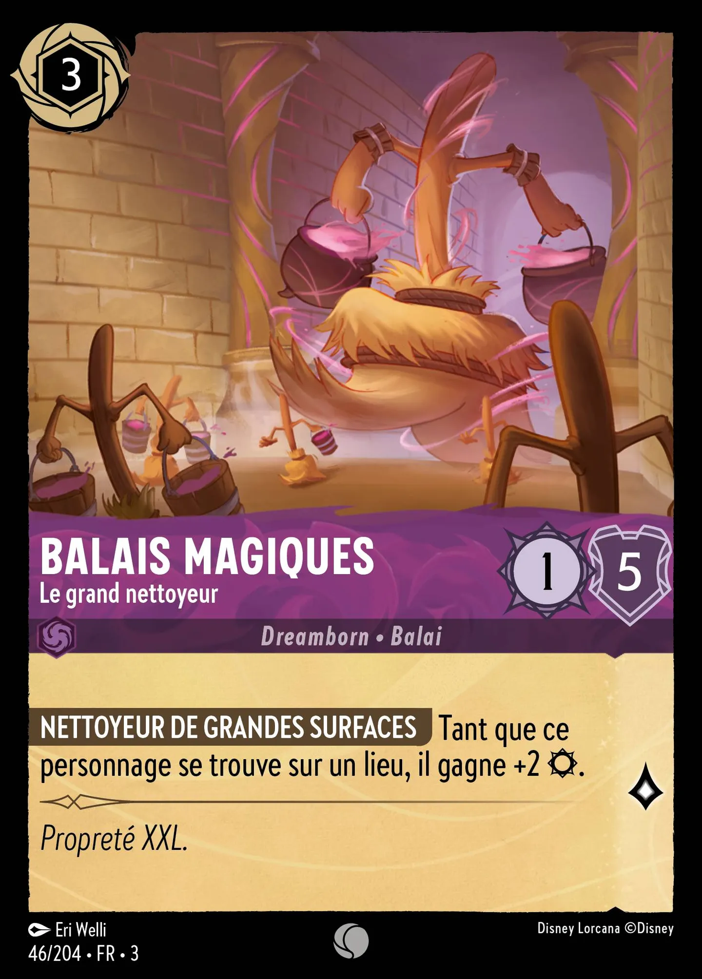 Balais magiques - Le grand nettoyeur — Into the Inklands — Lorcana