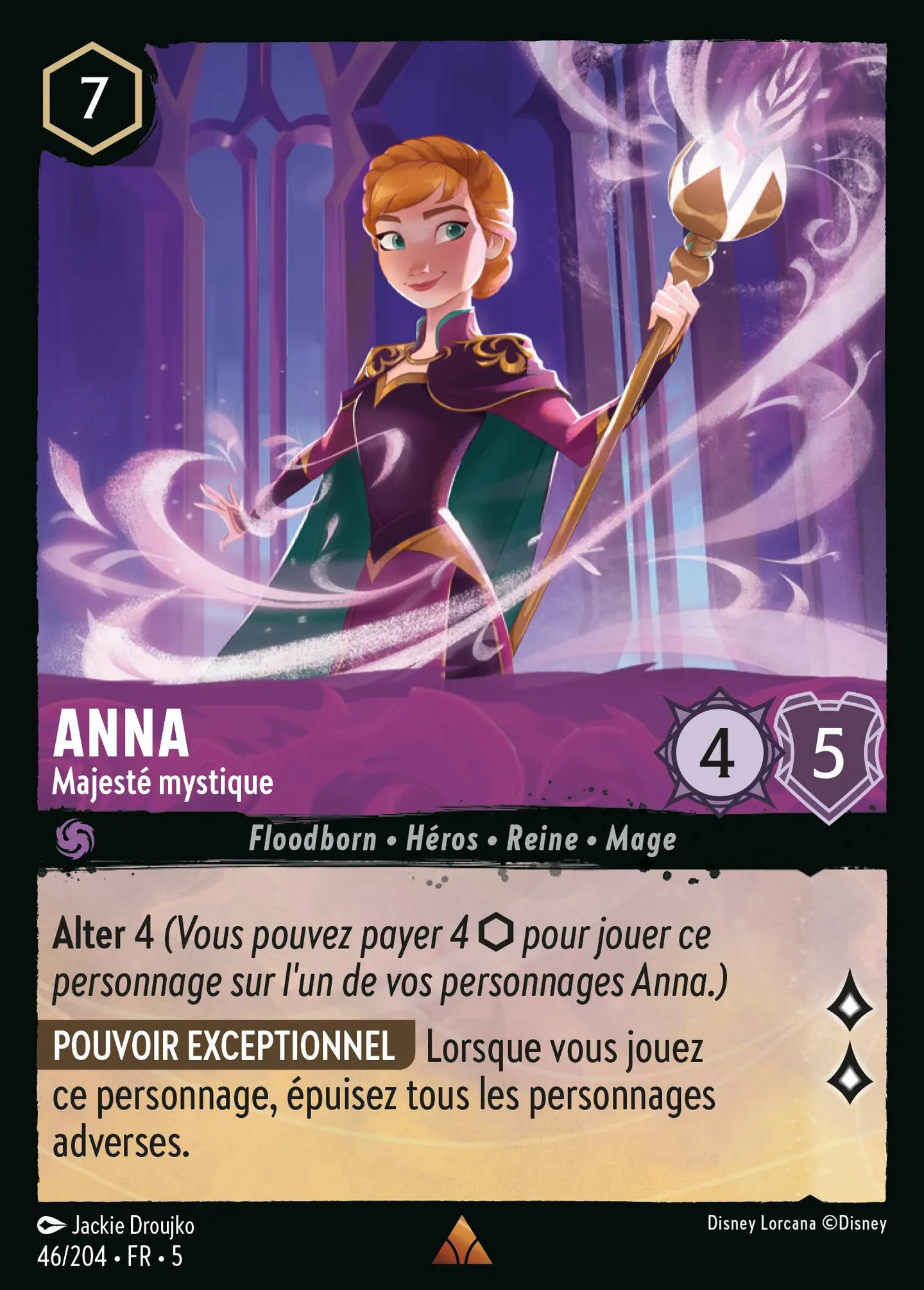 Anna - Majesté mystique — Shimmering Skies — Lorcana