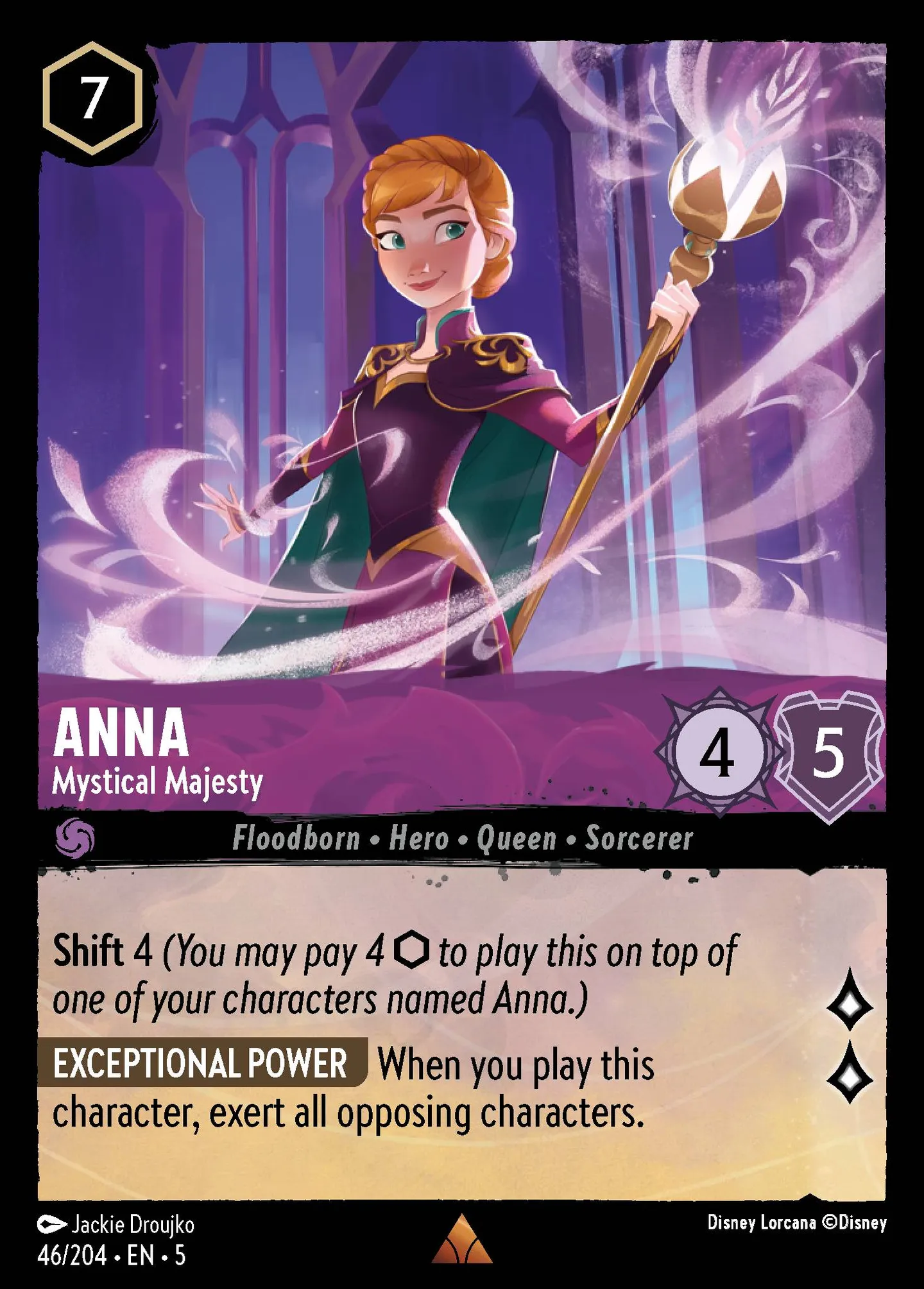 Anna - Majesté mystique — Shimmering Skies — Lorcana