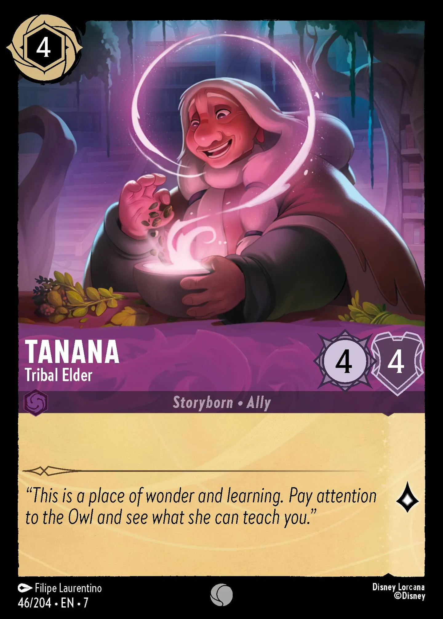 Tanana - Tribal Elder — Archazia's Island — Lorcana