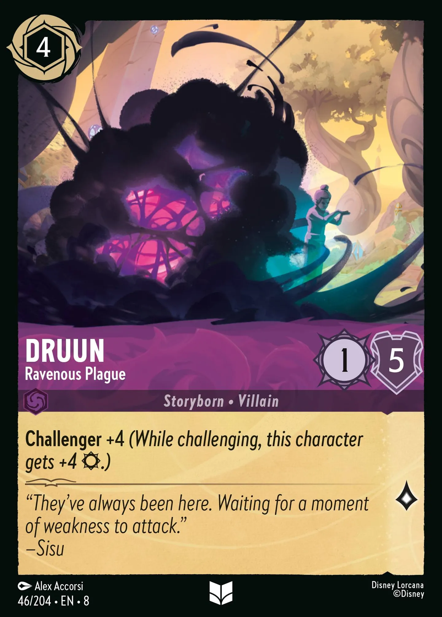 Druun - Ravenous Plague — The Reign of Jafar — Lorcana