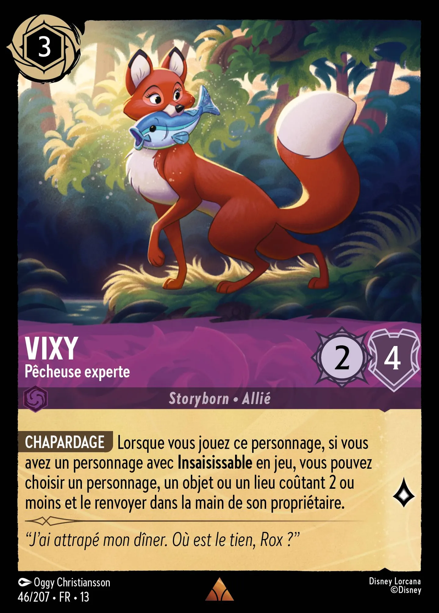 Vixy - Pêcheuse experte — Attack of the Vine! — Lorcana