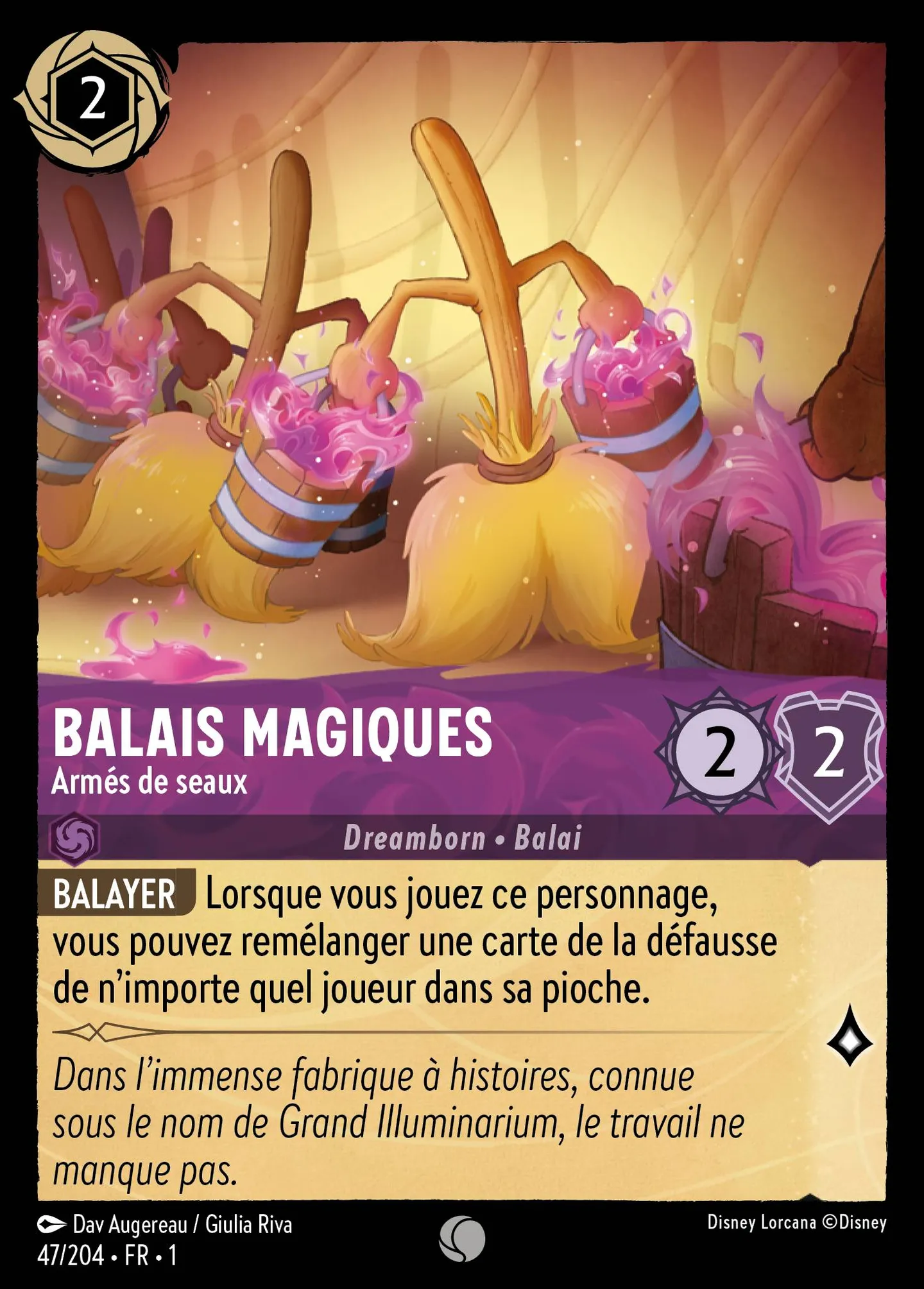 Balais magiques - Armés de seaux — The First Chapter — Lorcana
