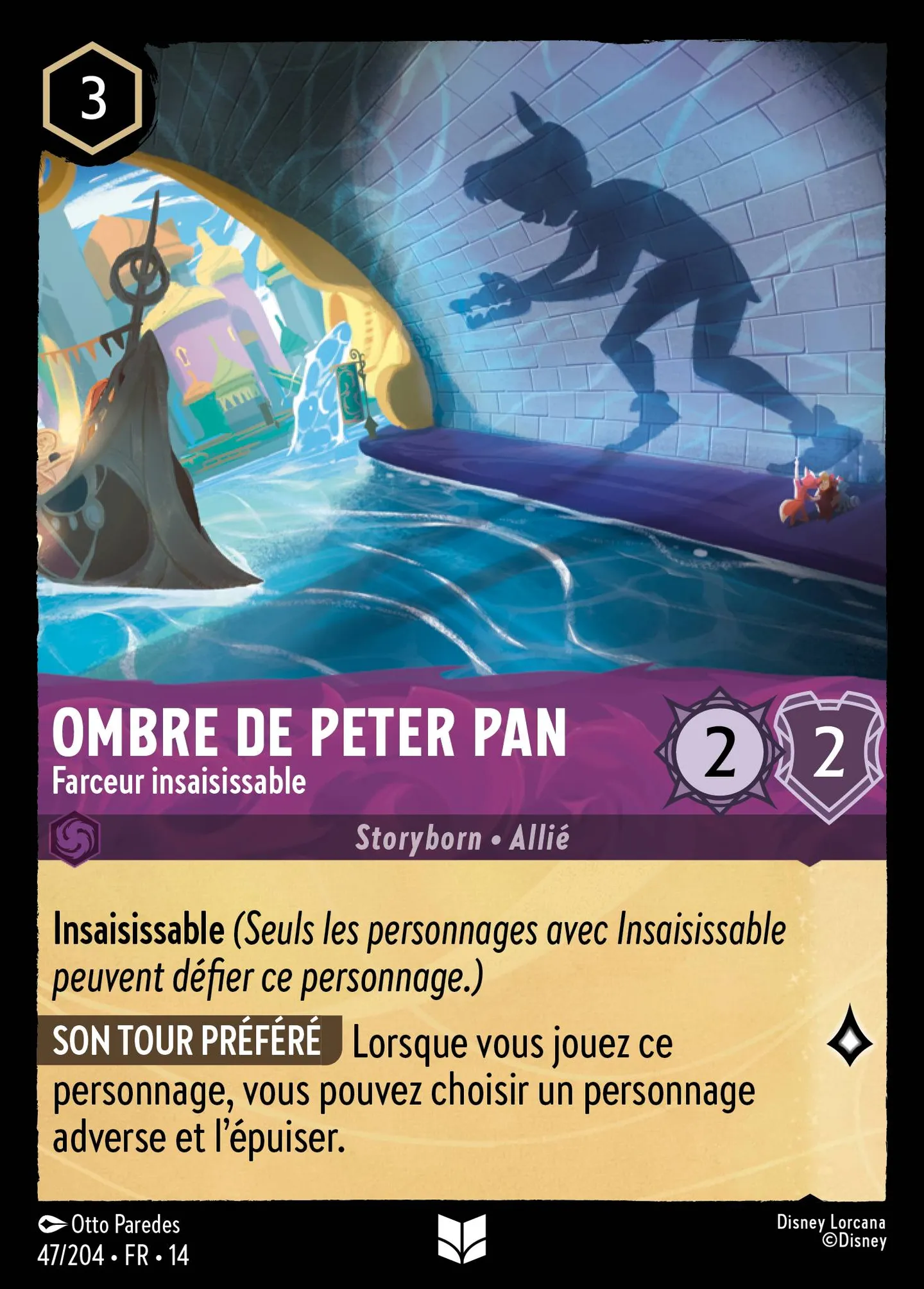 Ombre de Peter Pan - Farceur insaisissable — Hyperia City — Lorcana
