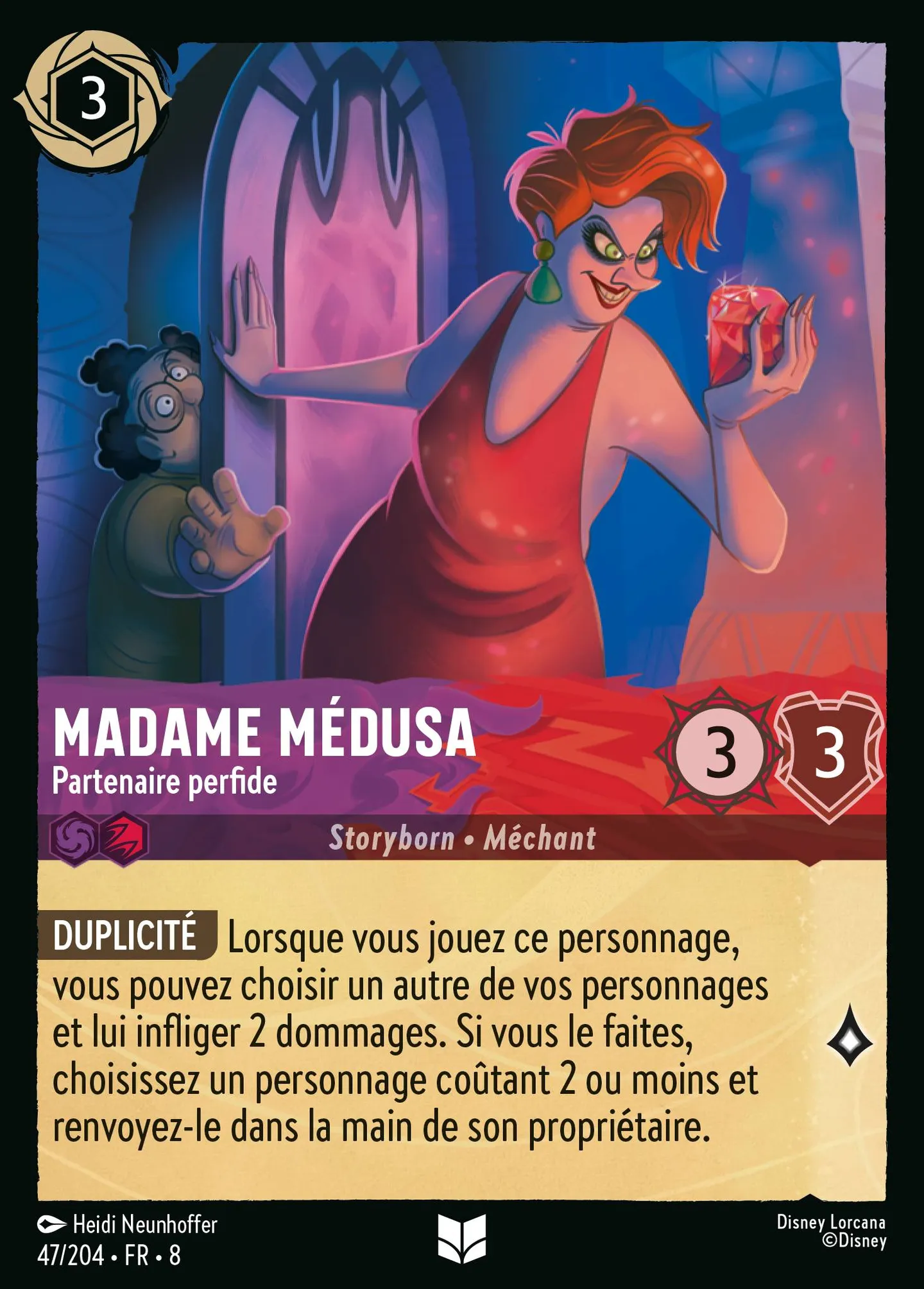 Madame Médusa - Partenaire perfide — The Reign of Jafar — Lorcana
