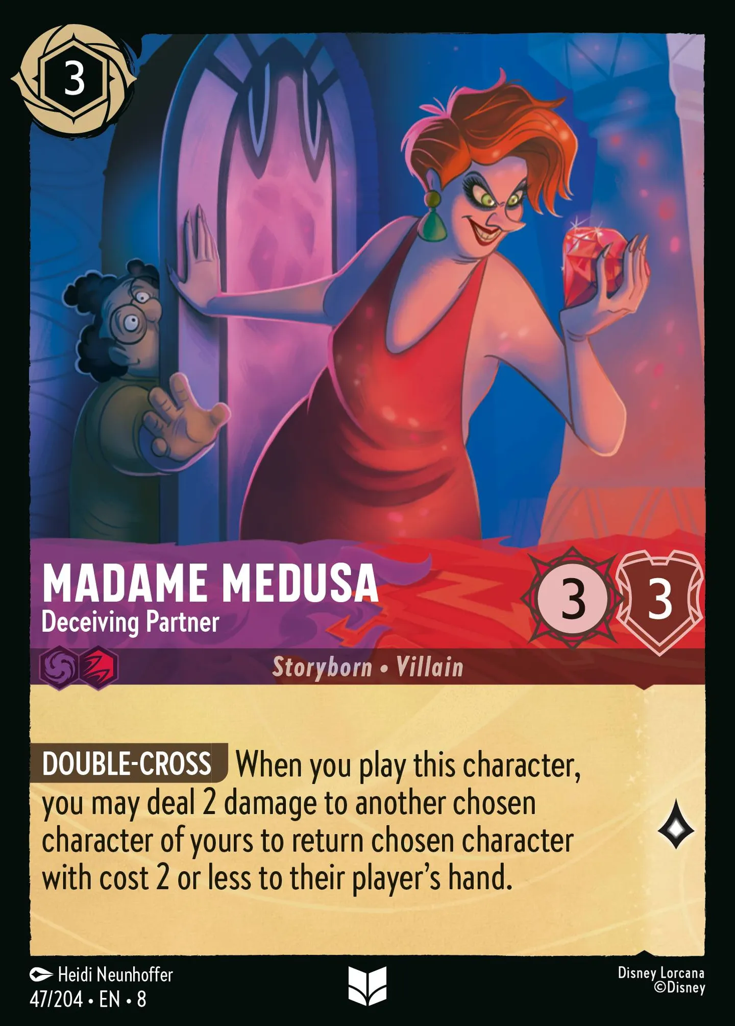 Madame Medusa - Deceiving Partner — The Reign of Jafar — Lorcana
