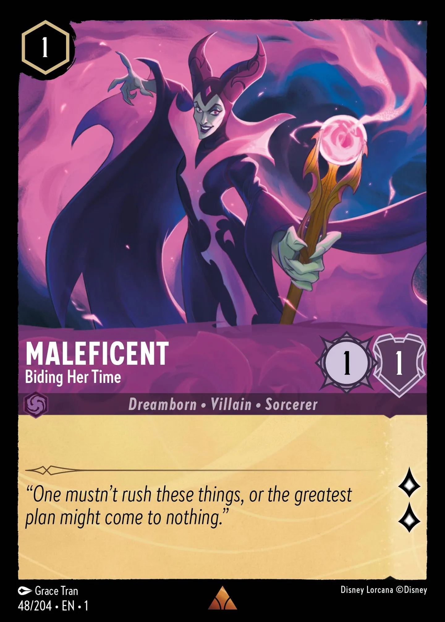 Maleficent - Biding Her Time — The First Chapter — Lorcana
