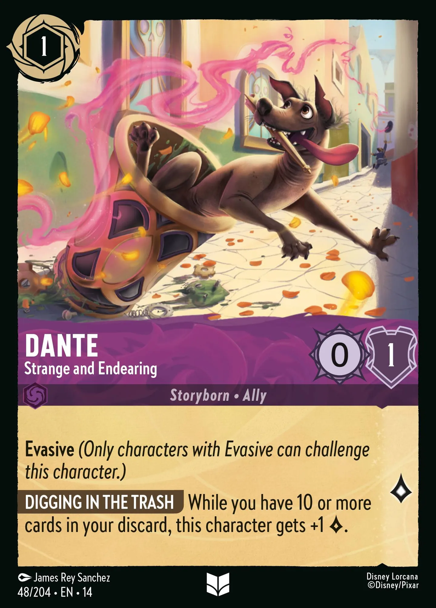Dante - Strange and Endearing — Hyperia City — Lorcana