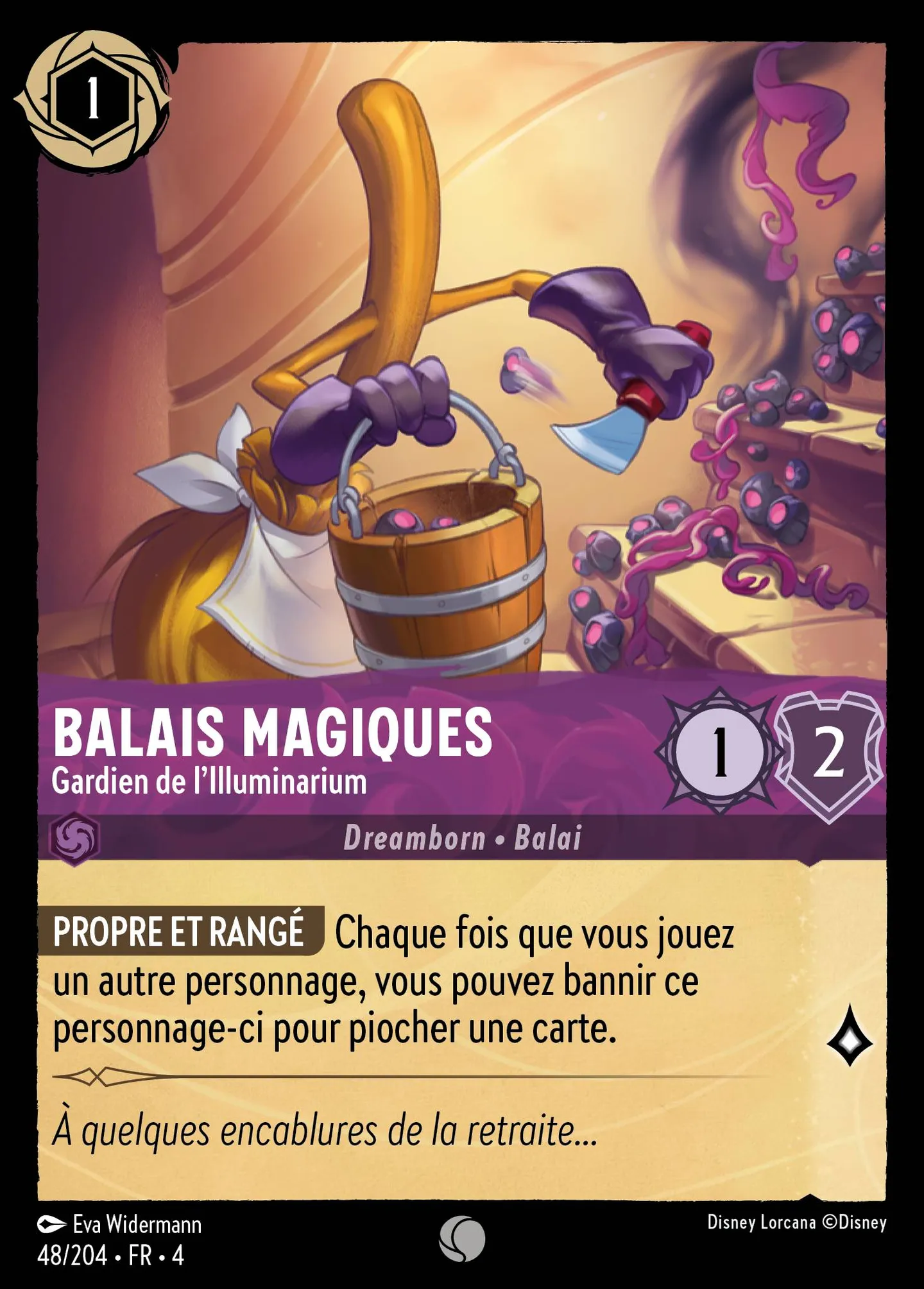 Balais magiques - Gardien de l'Illuminarium — Ursula's Return — Lorcana
