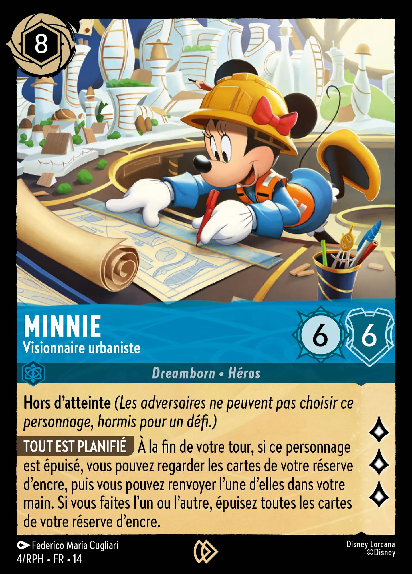 Minnie - Visionnaire urbaniste — Play Hub Promos — Lorcana