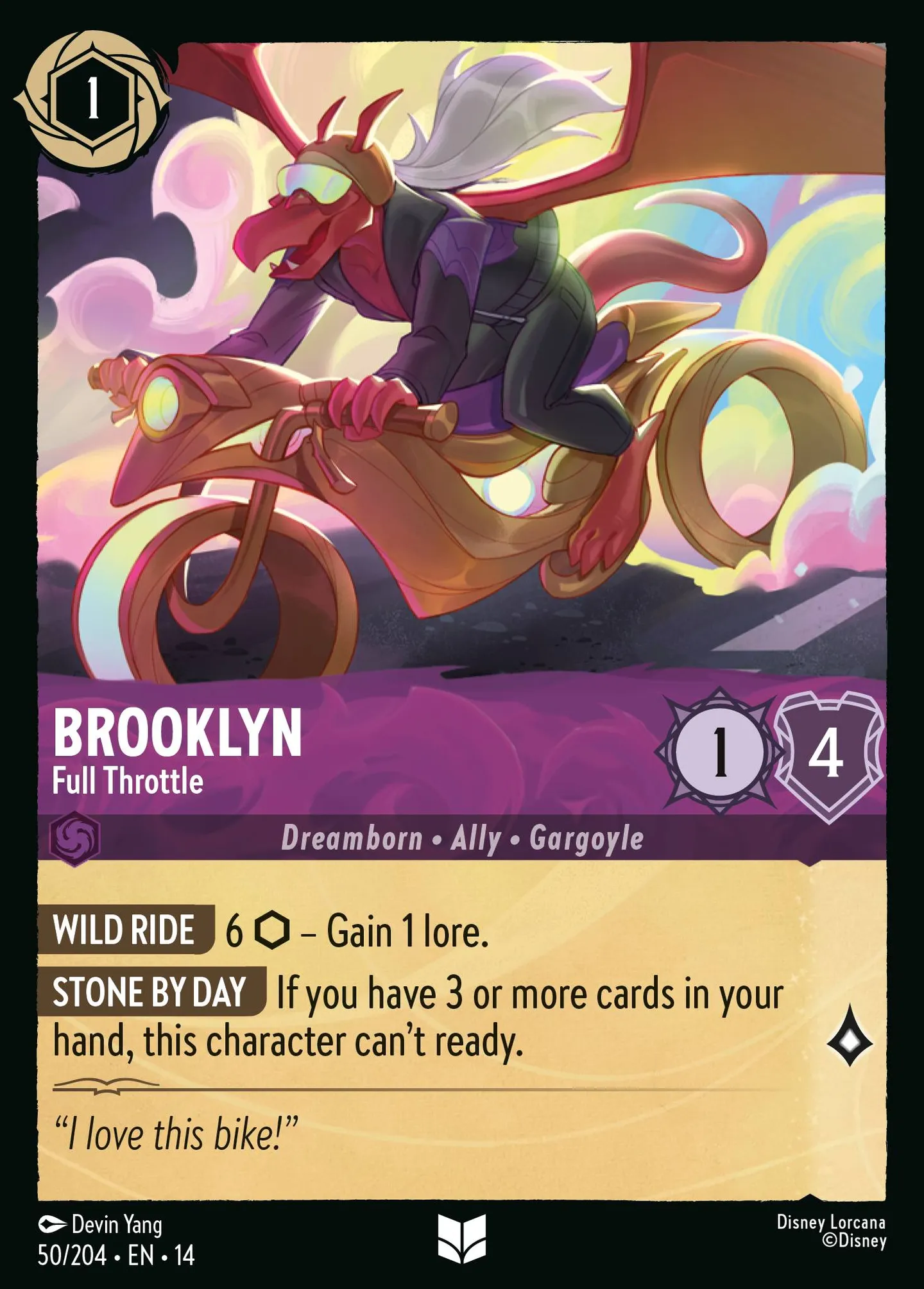 Brooklyn - Full Throttle — Hyperia City — Lorcana