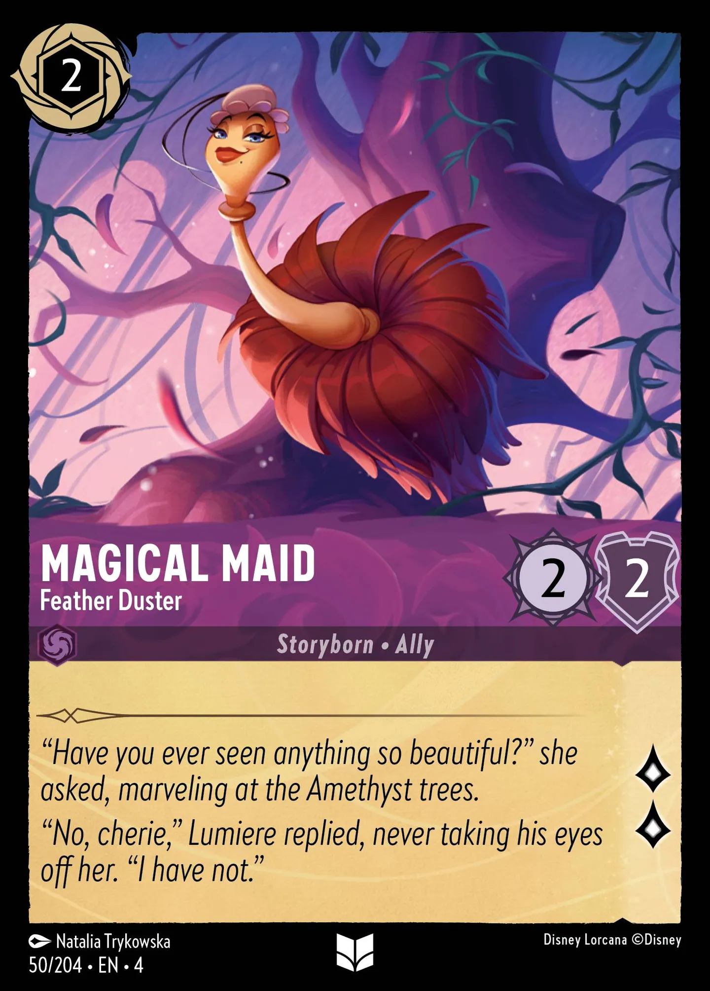 Magical Maid - Feather Duster — Ursula's Return — Lorcana