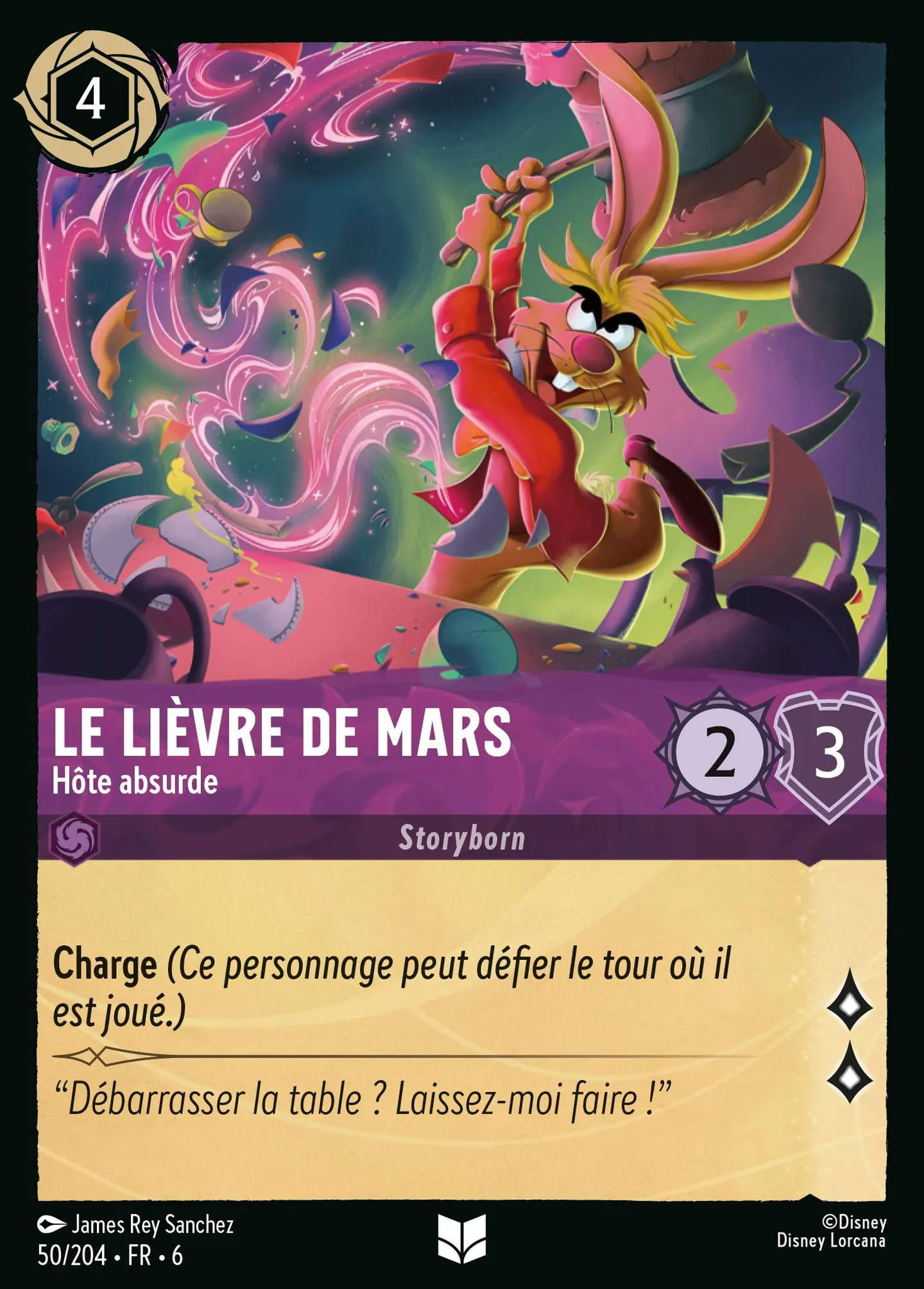 Le Lièvre de Mars - Hôte absurde — Azurite Sea — Lorcana