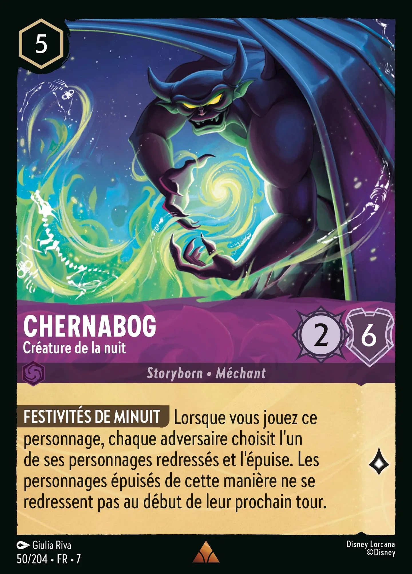 Chernabog - Créature de la nuit — Archazia's Island — Lorcana