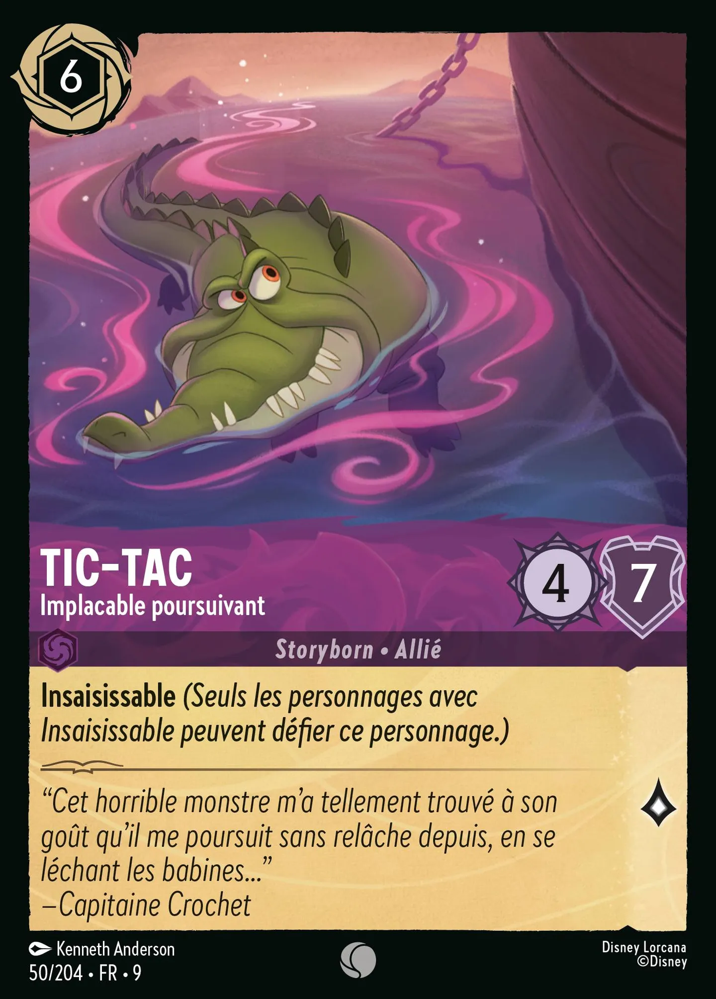 Tic-Tac - Implacable poursuivant — Fabled — Lorcana