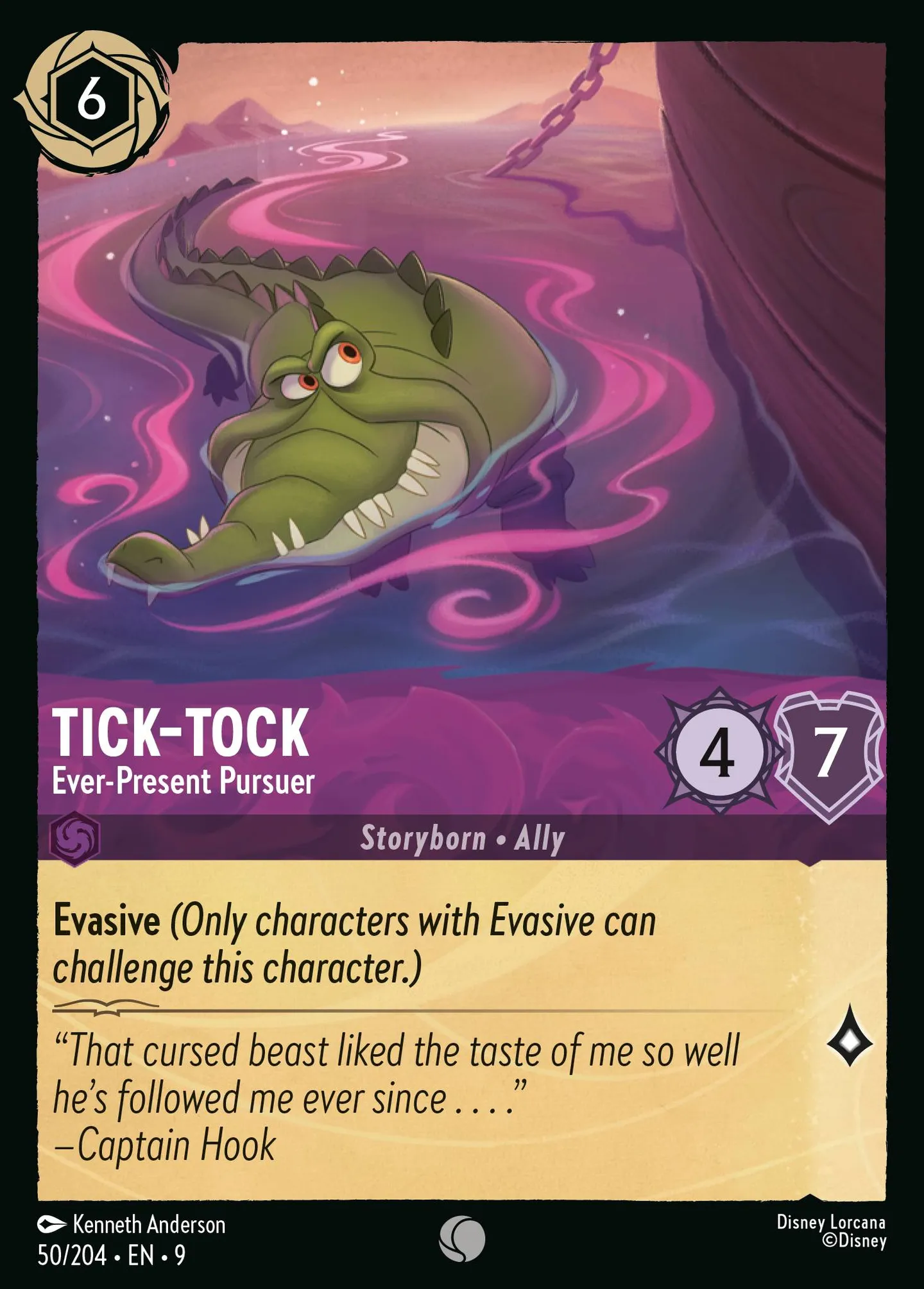 Tick-Tock - Ever-Present Pursuer — Fabled — Lorcana