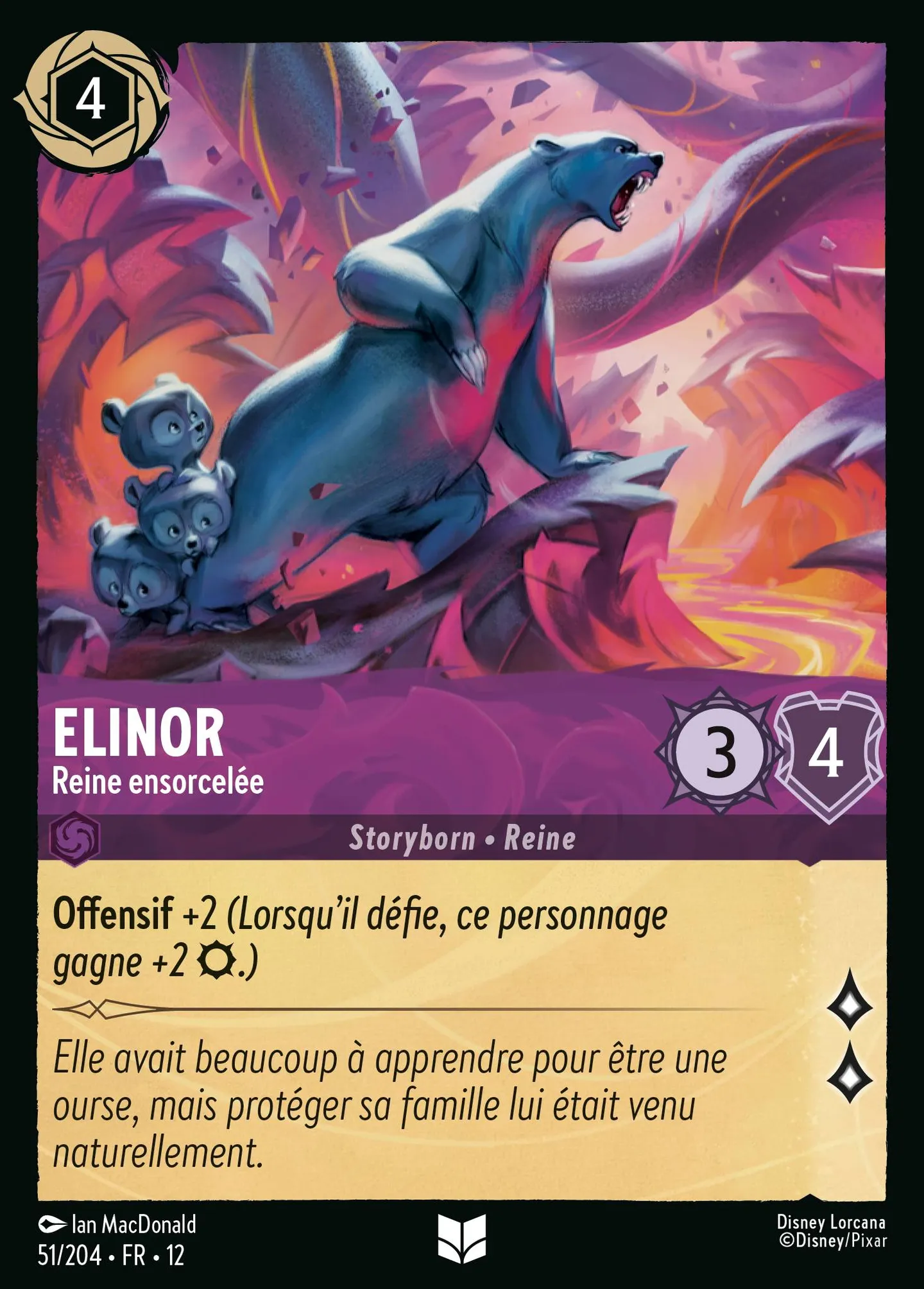 Elinor - Reine ensorcelée — Wilds Unknown — Lorcana