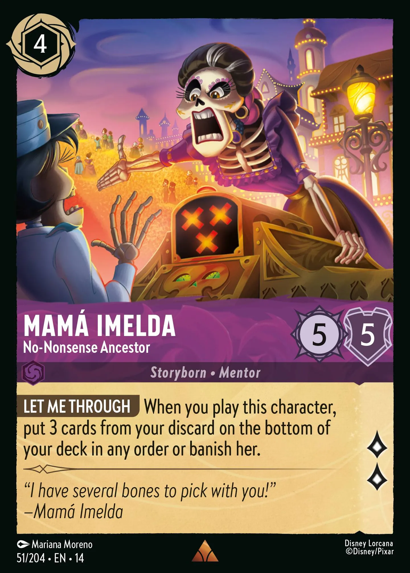Mamá Imelda - No-Nonsense Ancestor — Hyperia City — Lorcana