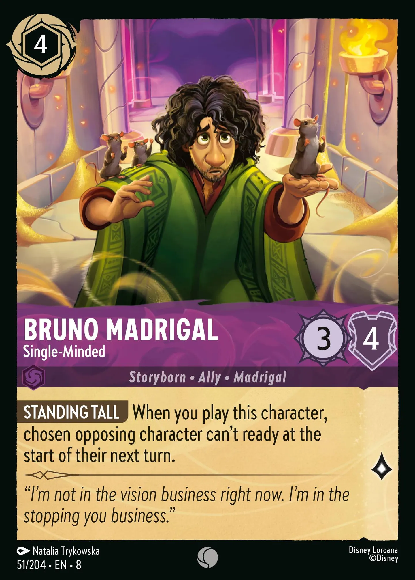 Bruno Madrigal - Single-Minded — The Reign of Jafar — Lorcana