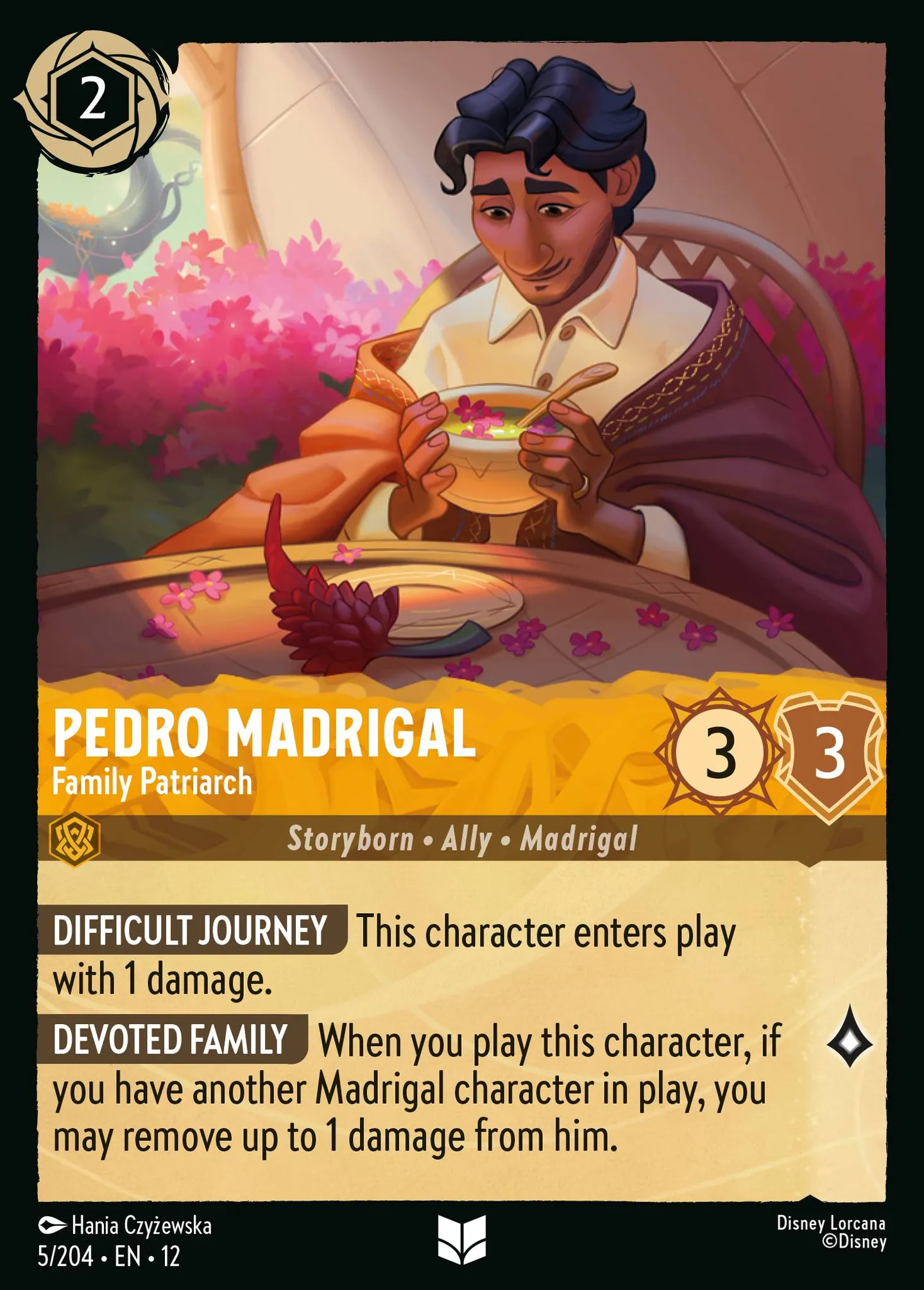 Pedro Madrigal - Patriarche de la famille — Wilds Unknown — Lorcana