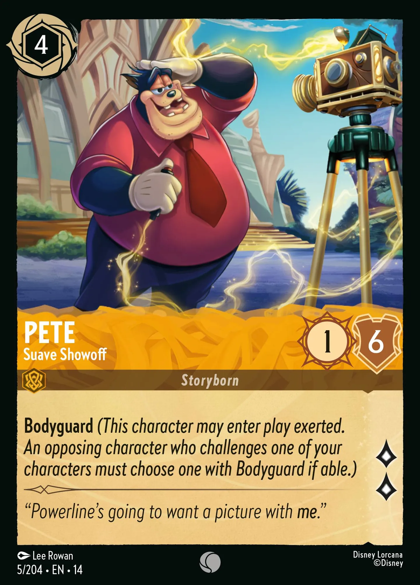 Pete - Suave Showoff — Hyperia City — Lorcana