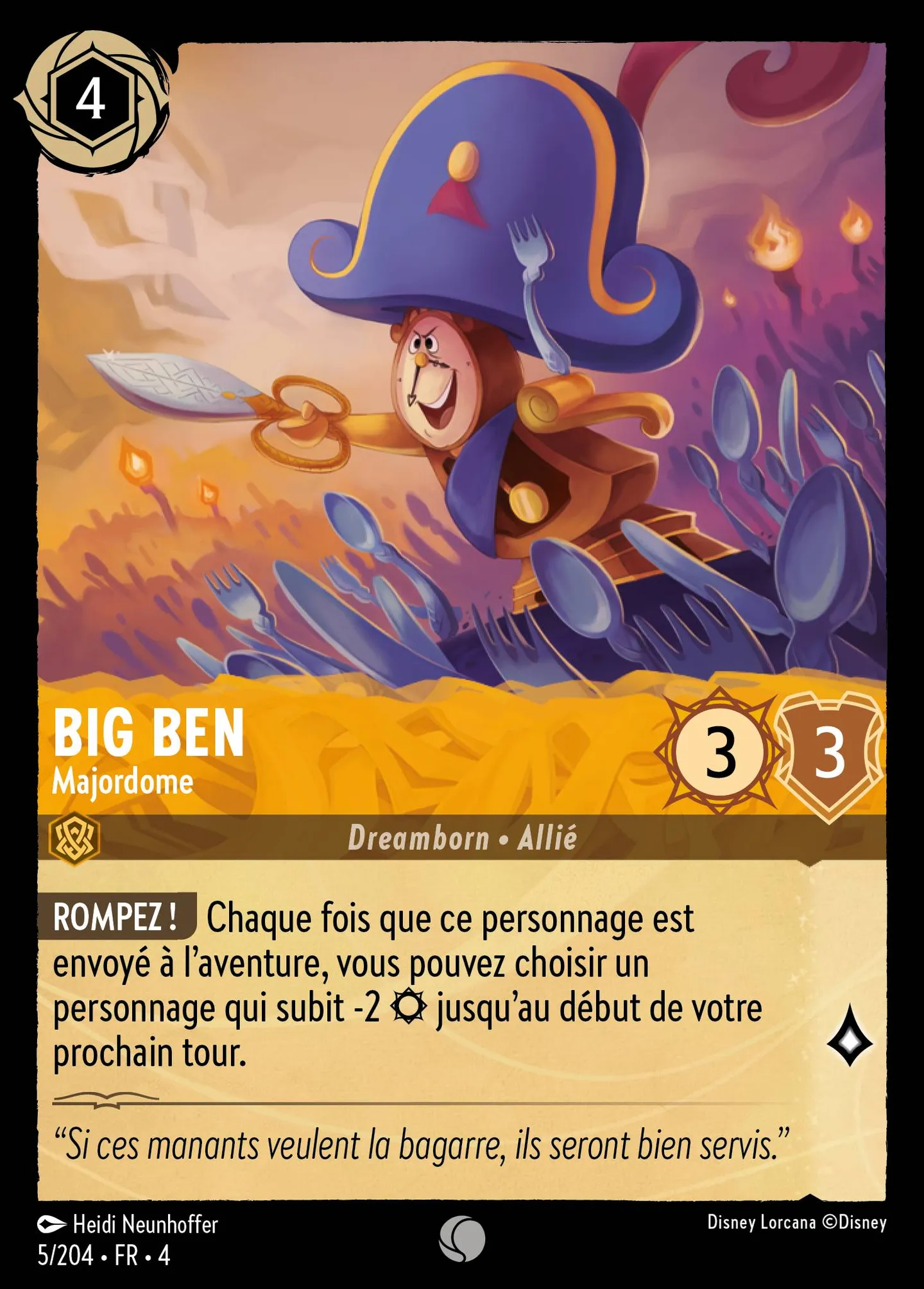 Big Ben - Majordome — Ursula's Return — Lorcana