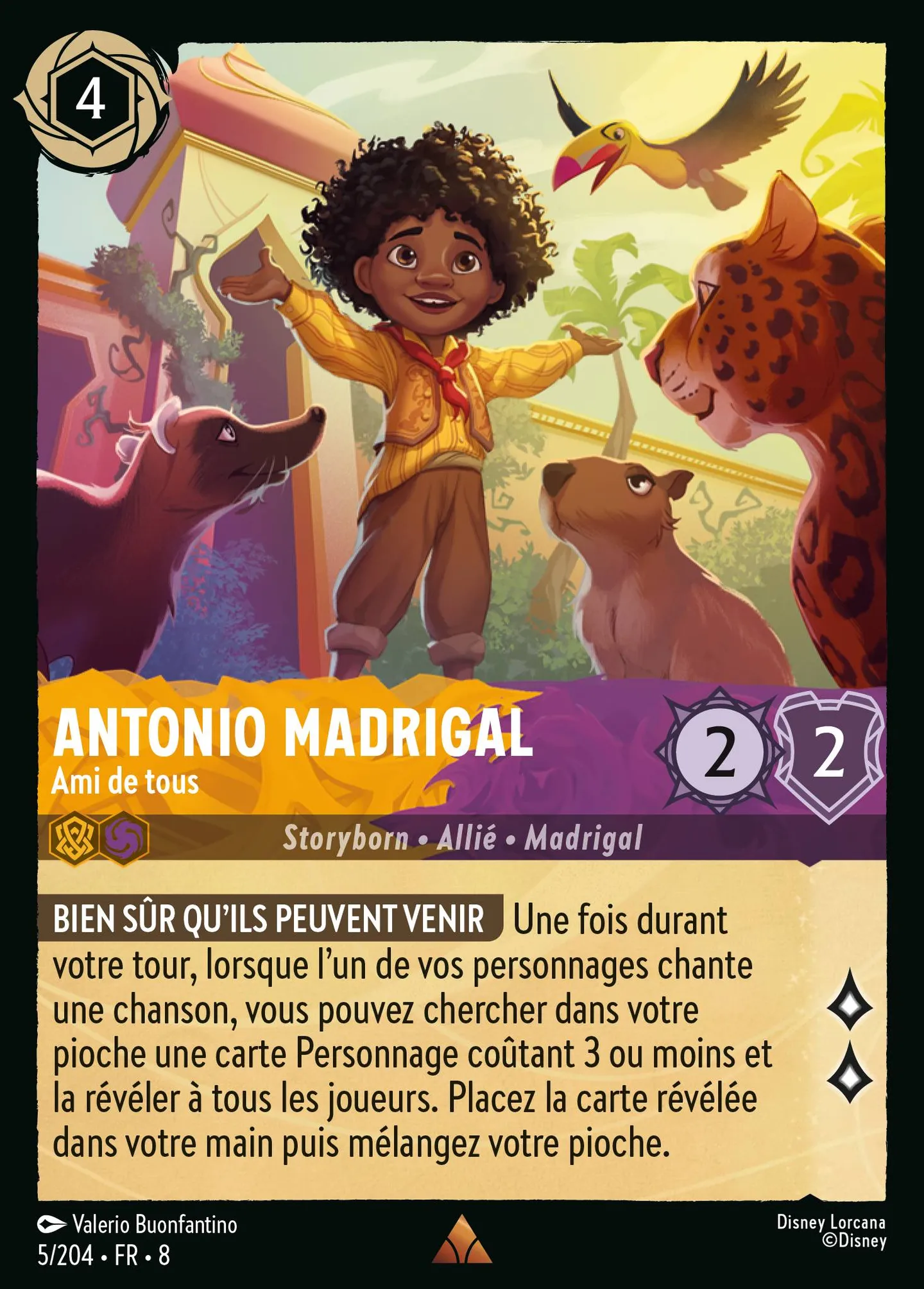 Antonio Madrigal - Ami de tous — The Reign of Jafar — Lorcana