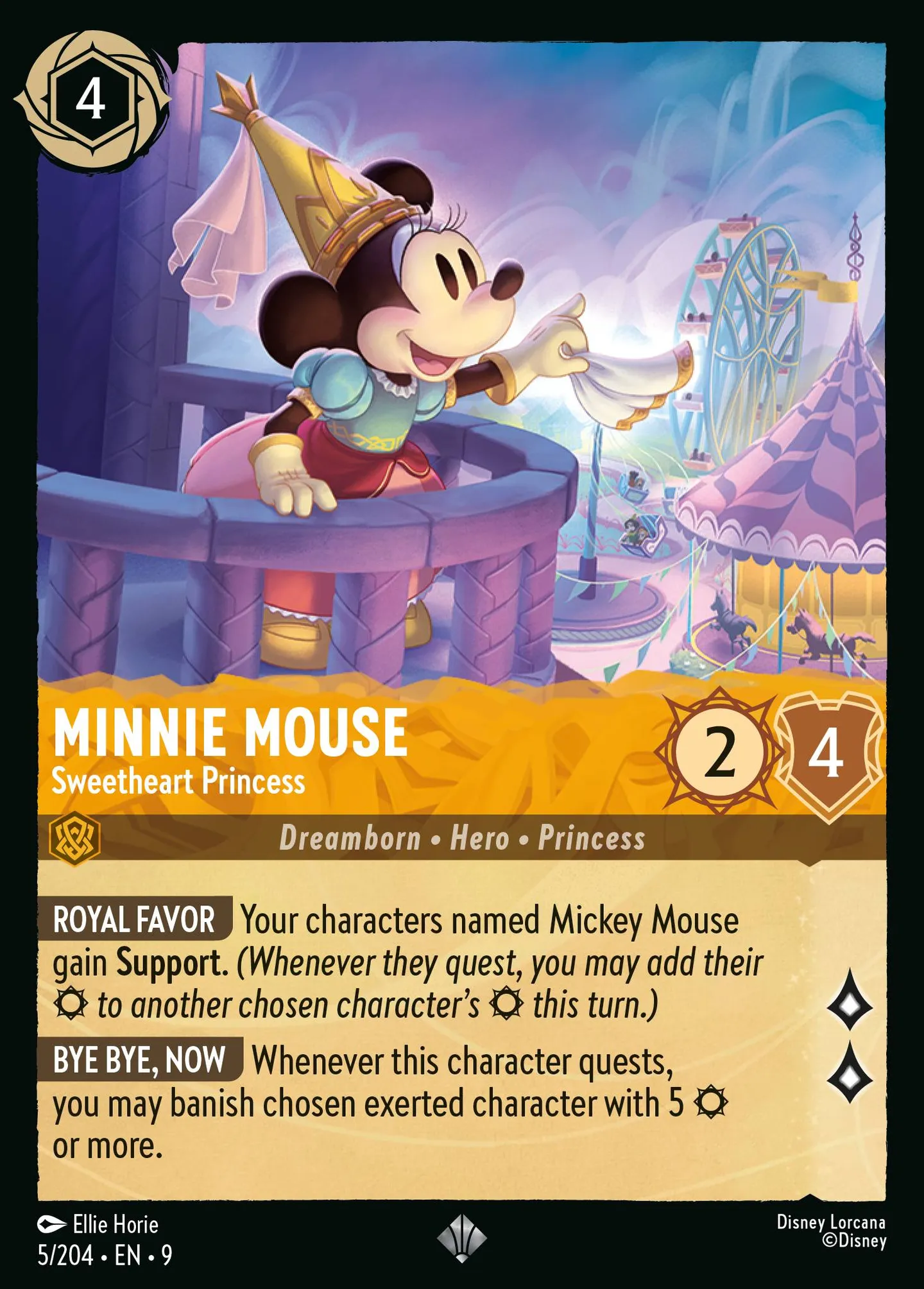 Minnie Mouse - Sweetheart Princess — Fabled — Lorcana