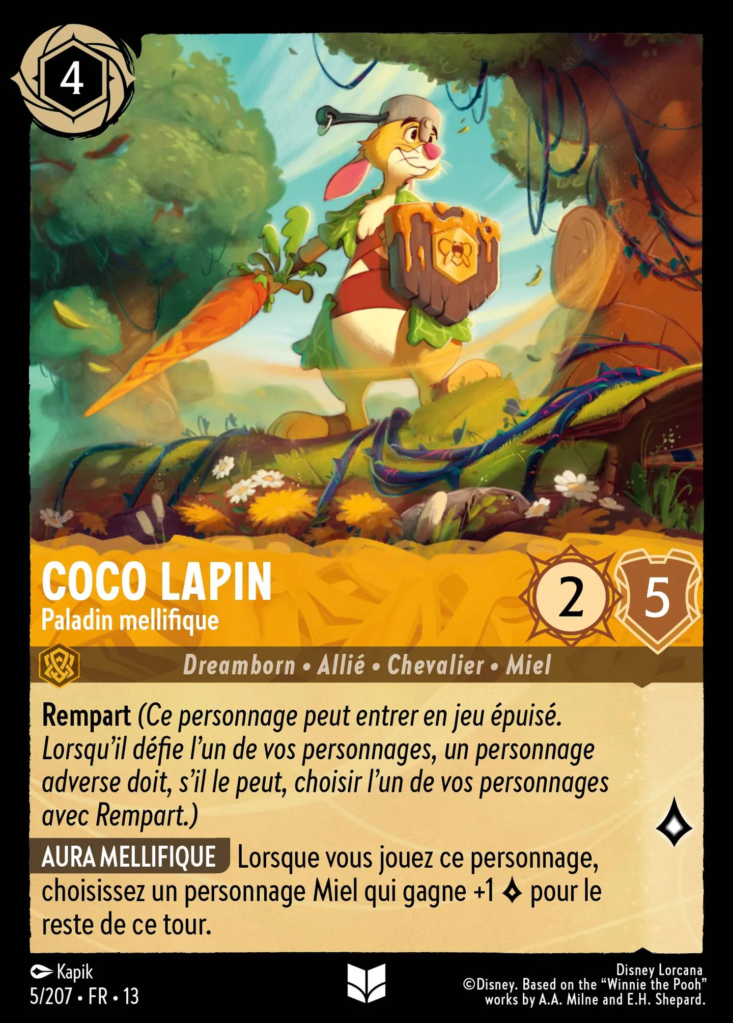 Coco Lapin - Paladin mellifique — Attack of the Vine! — Lorcana