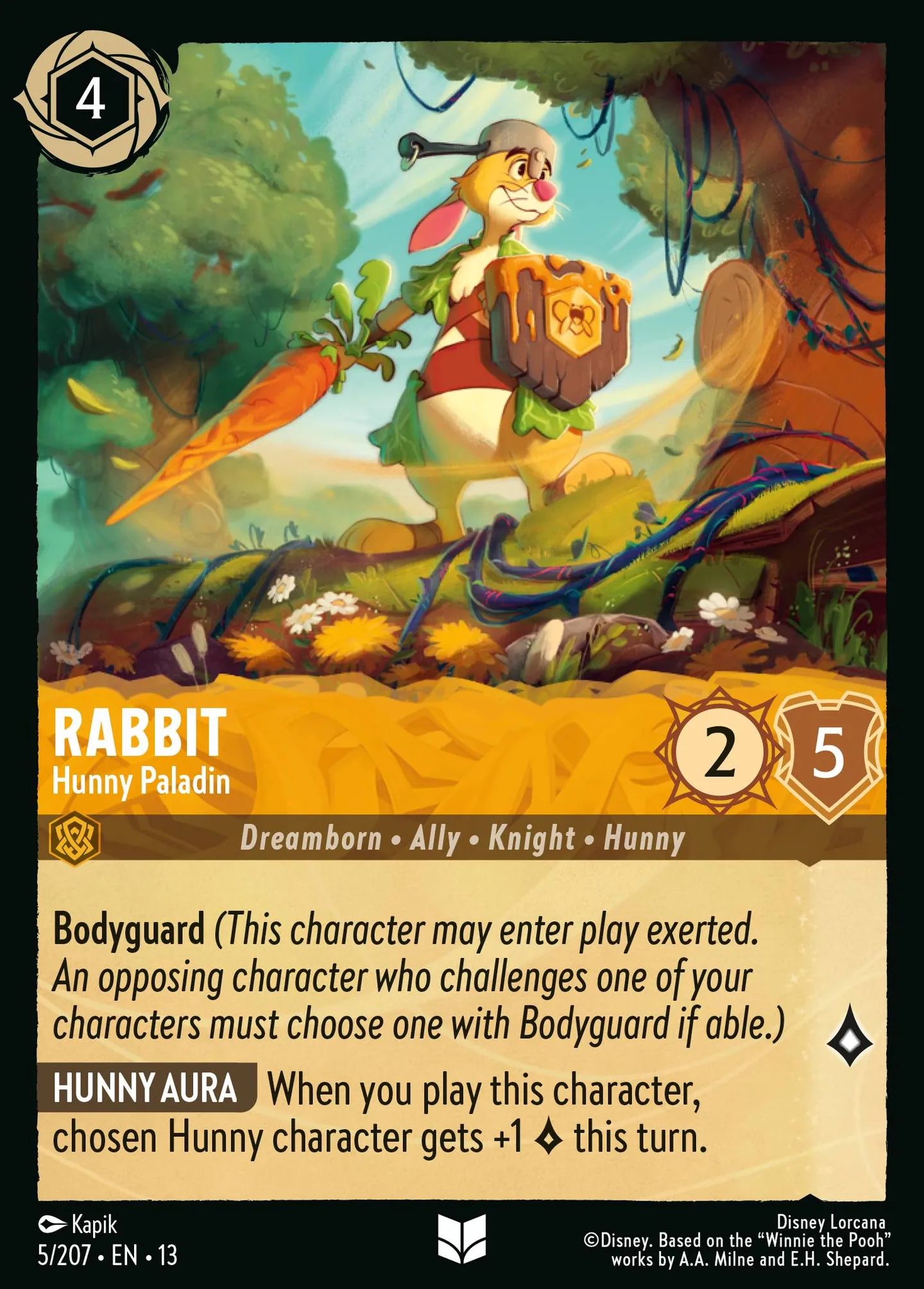 Coco Lapin - Paladin mellifique — Attack of the Vine! — Lorcana