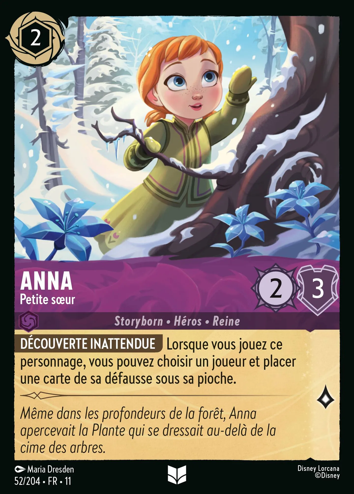 Anna - Petite sœur — Winterspell — Lorcana