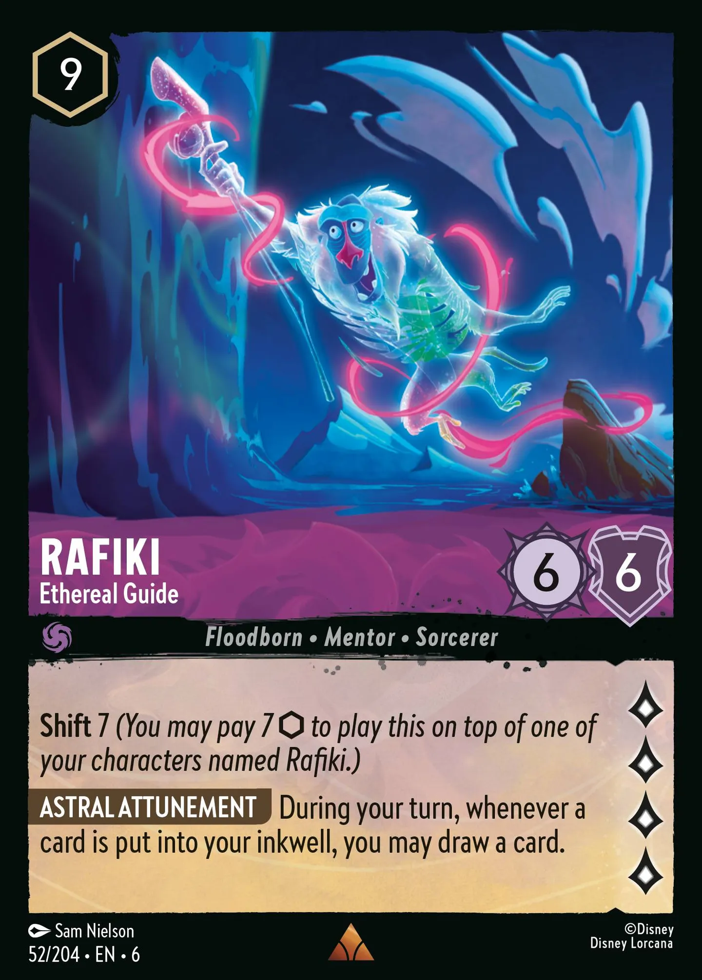 Rafiki - Guide éthéré — Azurite Sea — Lorcana