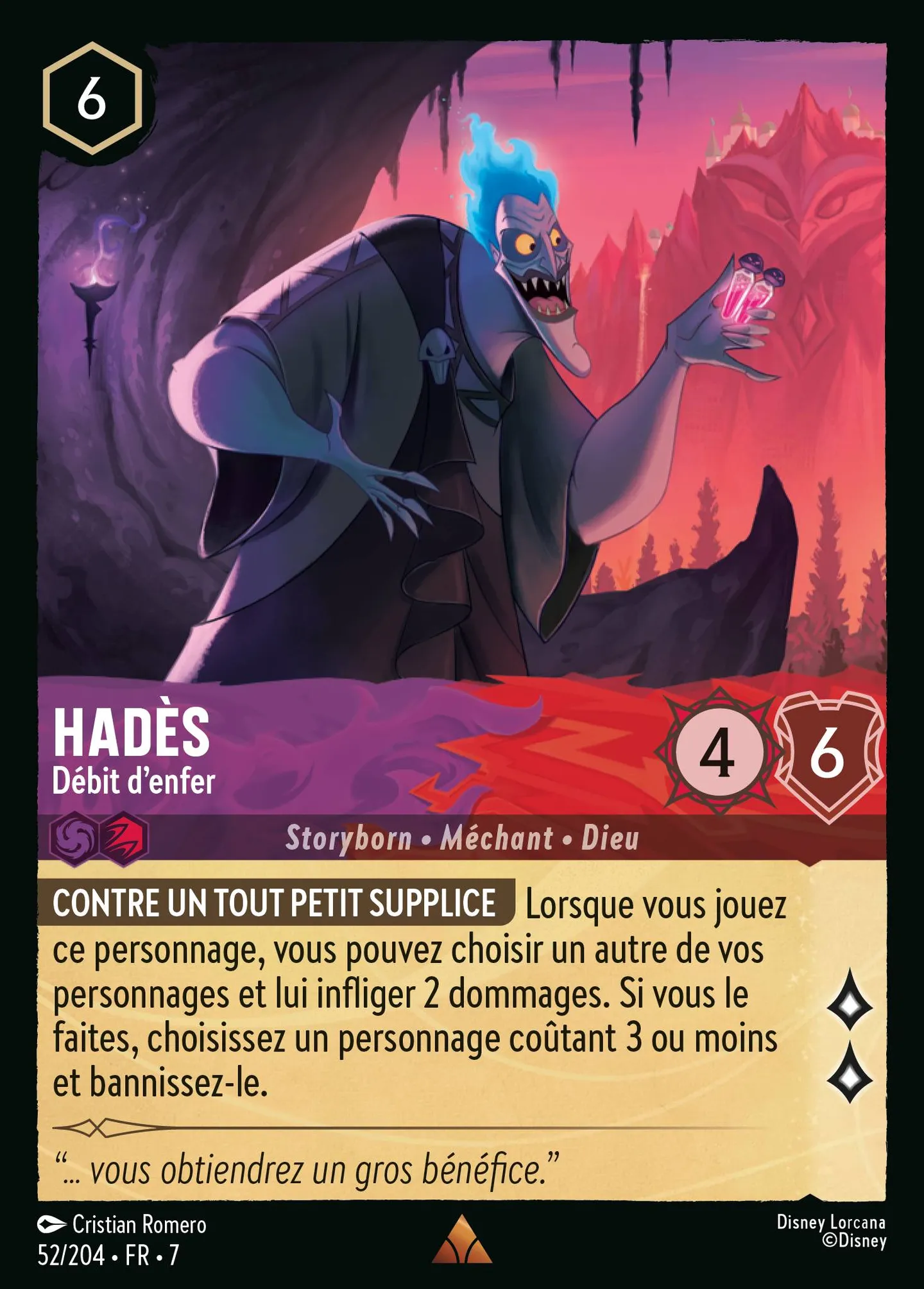 Hadès - Débit d'enfer — Archazia's Island — Lorcana