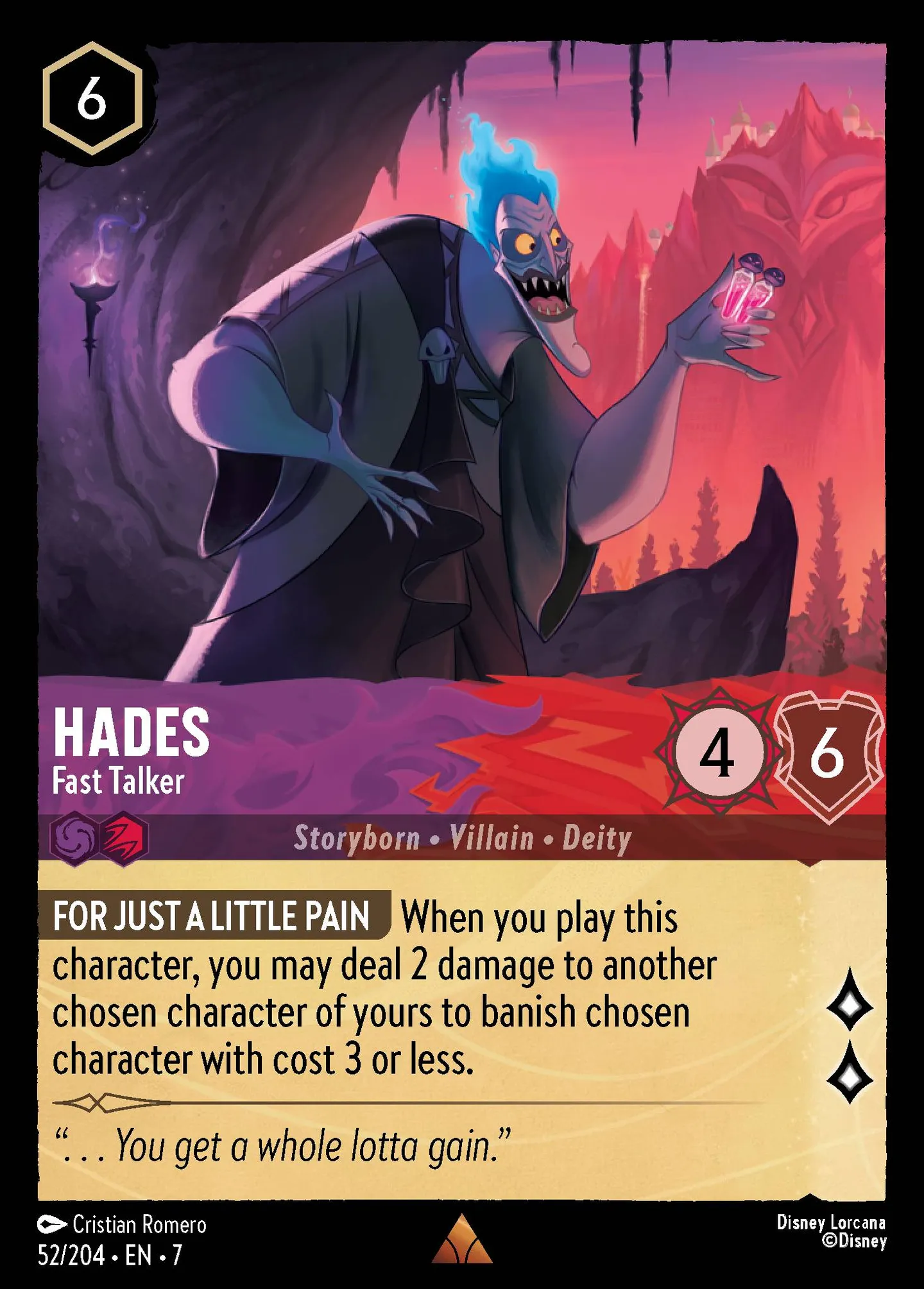 Hadès - Débit d'enfer — Archazia's Island — Lorcana