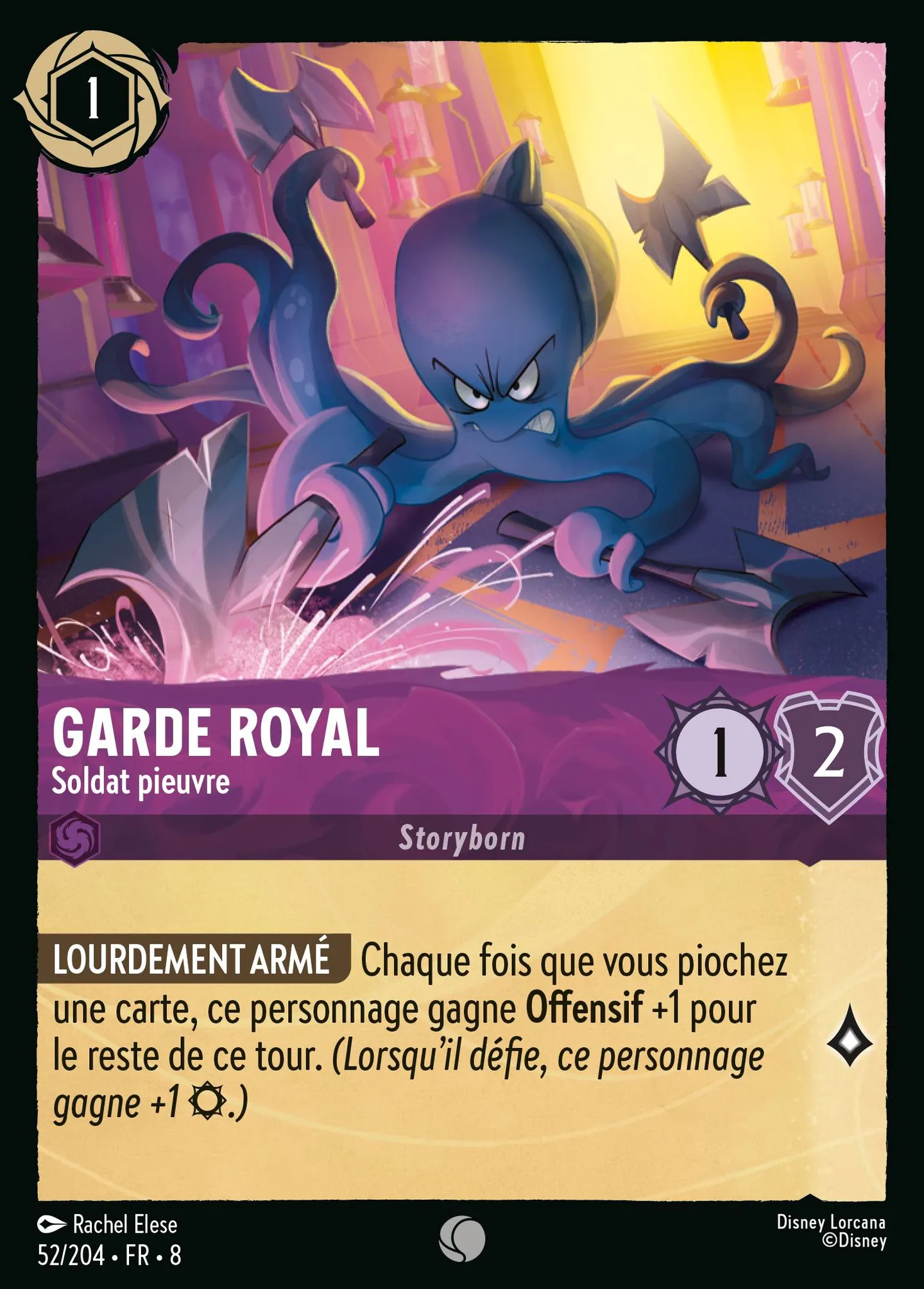Garde royal - Soldat pieuvre — The Reign of Jafar — Lorcana