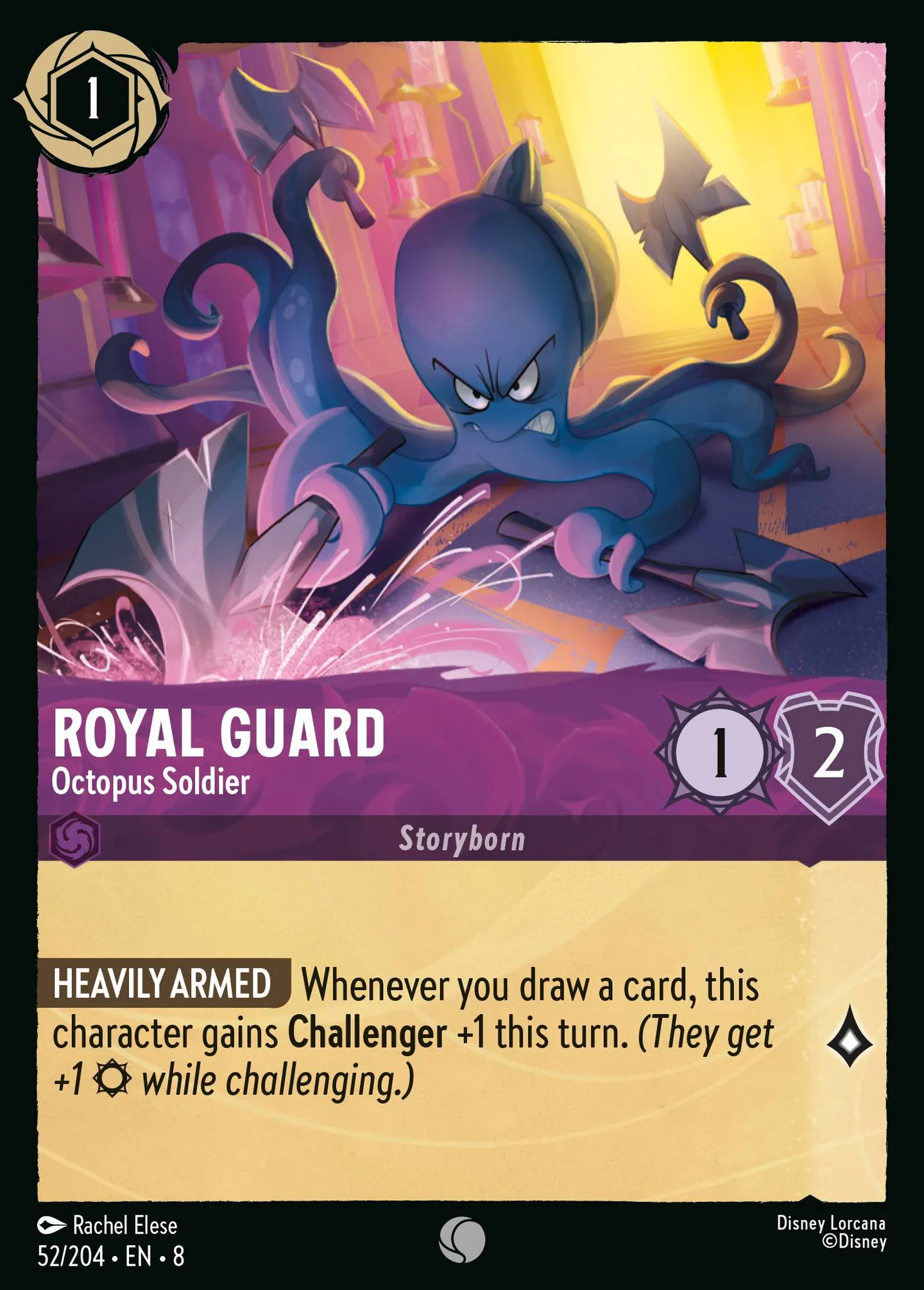 Royal Guard - Octopus Soldier — The Reign of Jafar — Lorcana