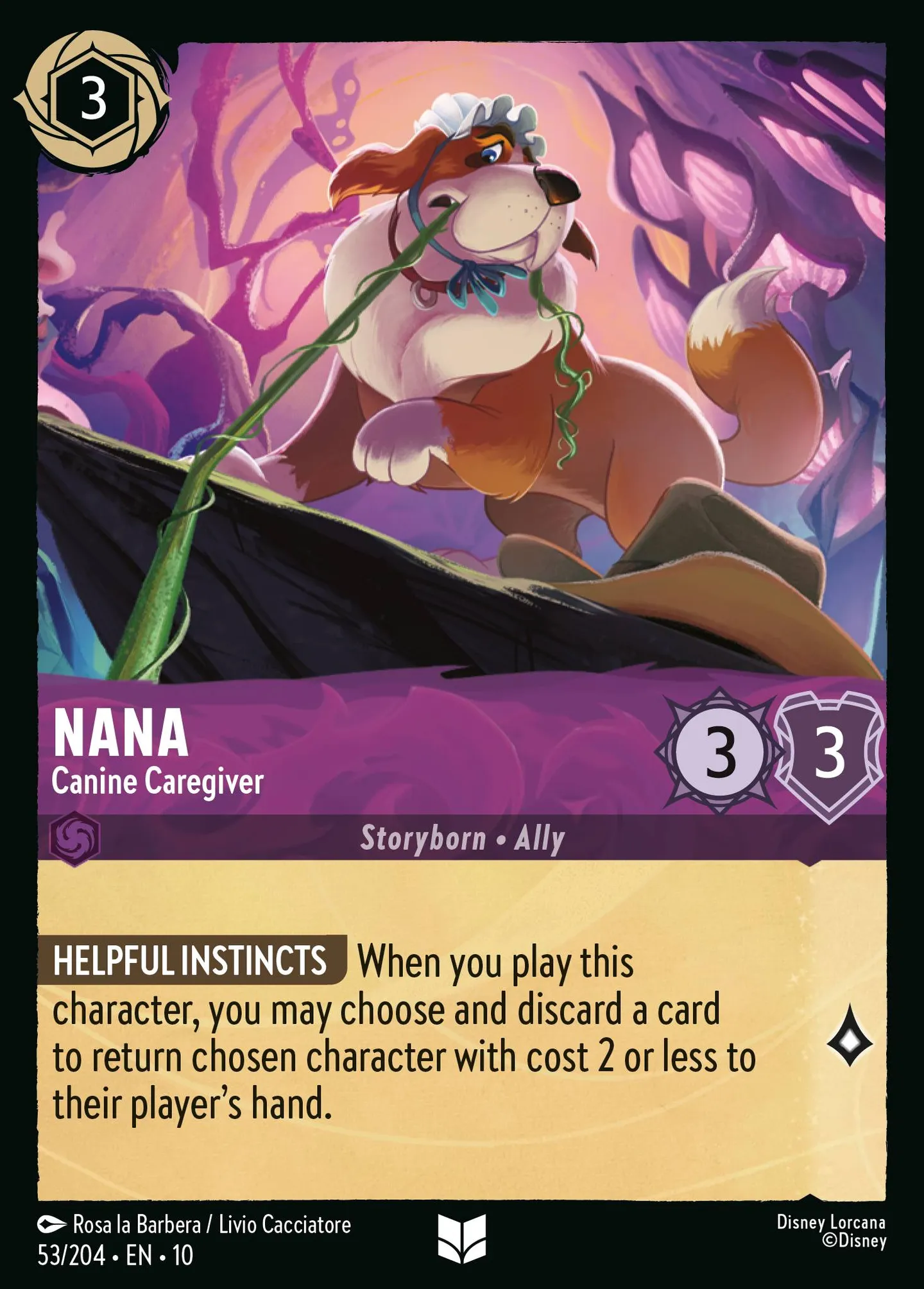 Nana - Canine Caregiver — Whispers in the Well — Lorcana