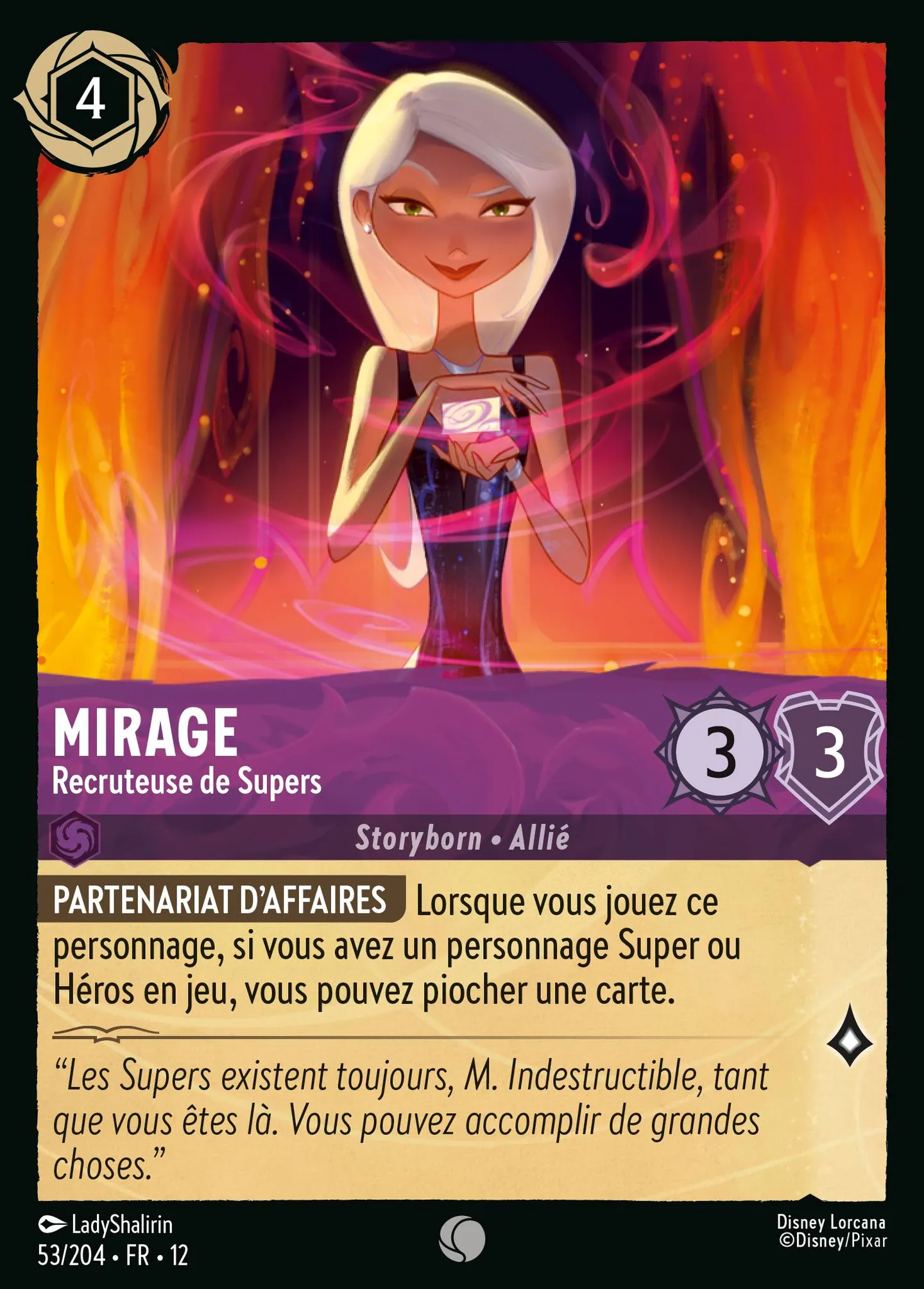 Mirage - Recruteuse de Supers — Wilds Unknown — Lorcana