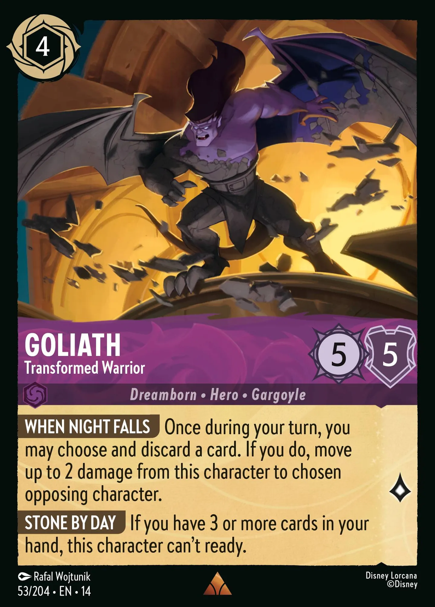 Goliath - Transformed Warrior — Hyperia City — Lorcana