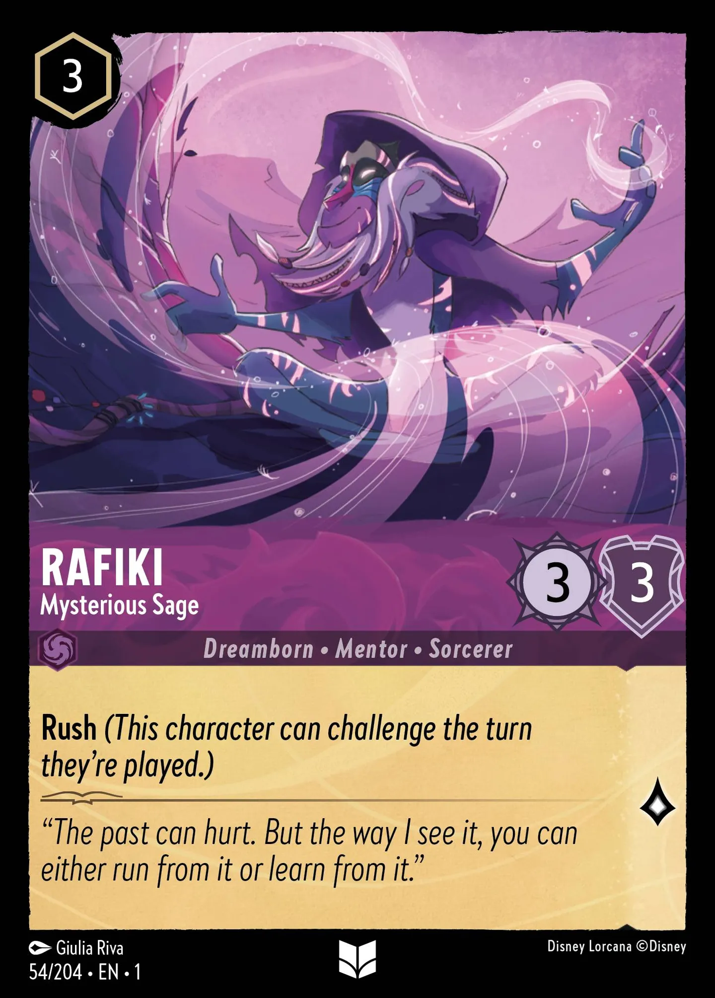 Rafiki - Mystérieux sage — The First Chapter — Lorcana